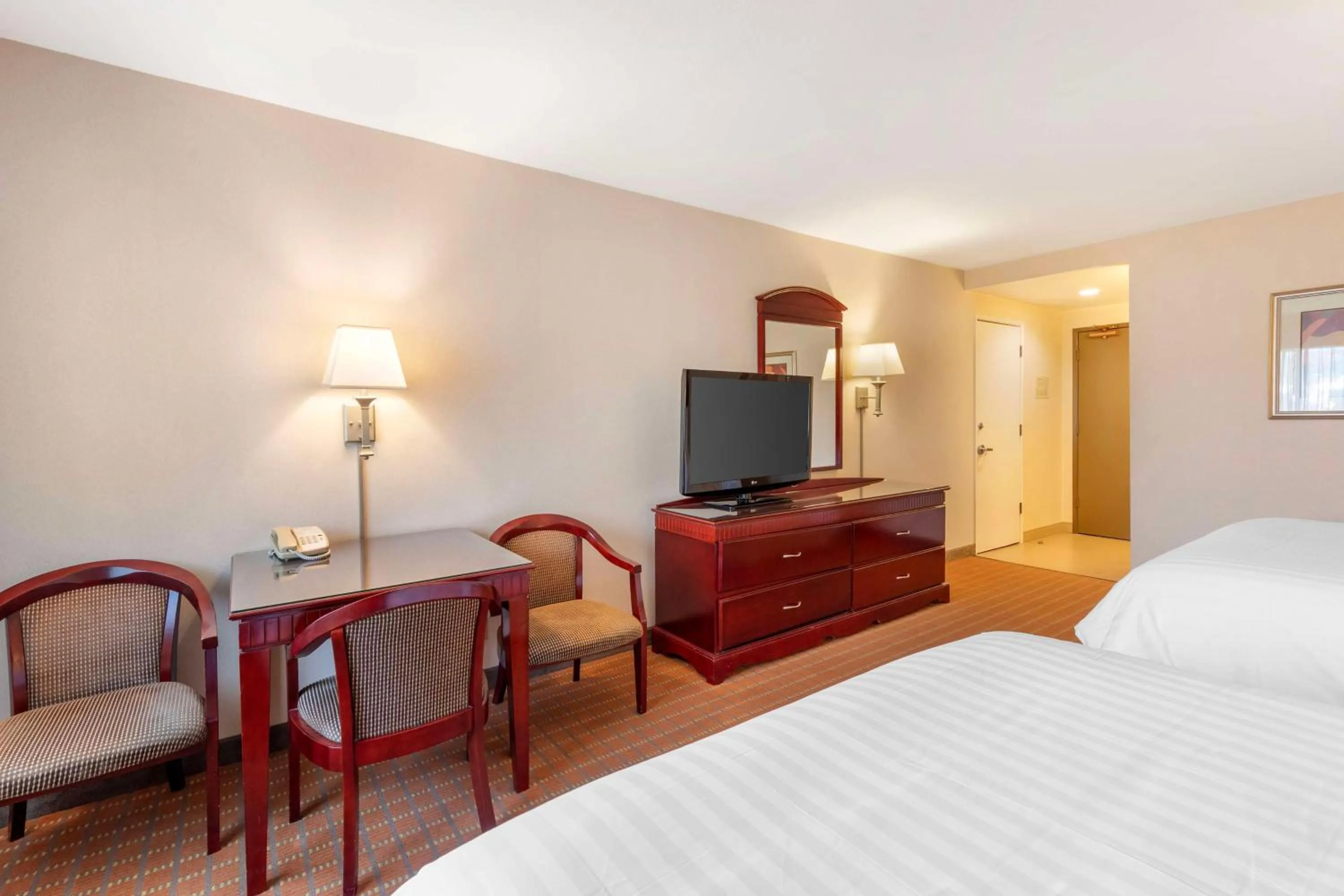 Queen Room with Two Queen Beds and Roll-In Shower - Disability Access in Best Western Plus West Covina Inn