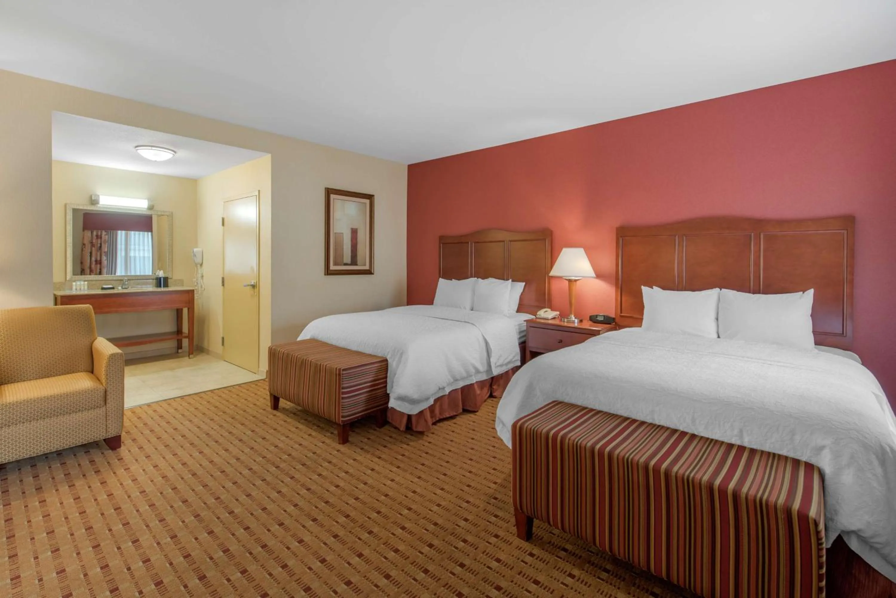 Executive Queen Room with Two Queen Beds - Non-Smoking in Hampton Inn & Suites Arcata