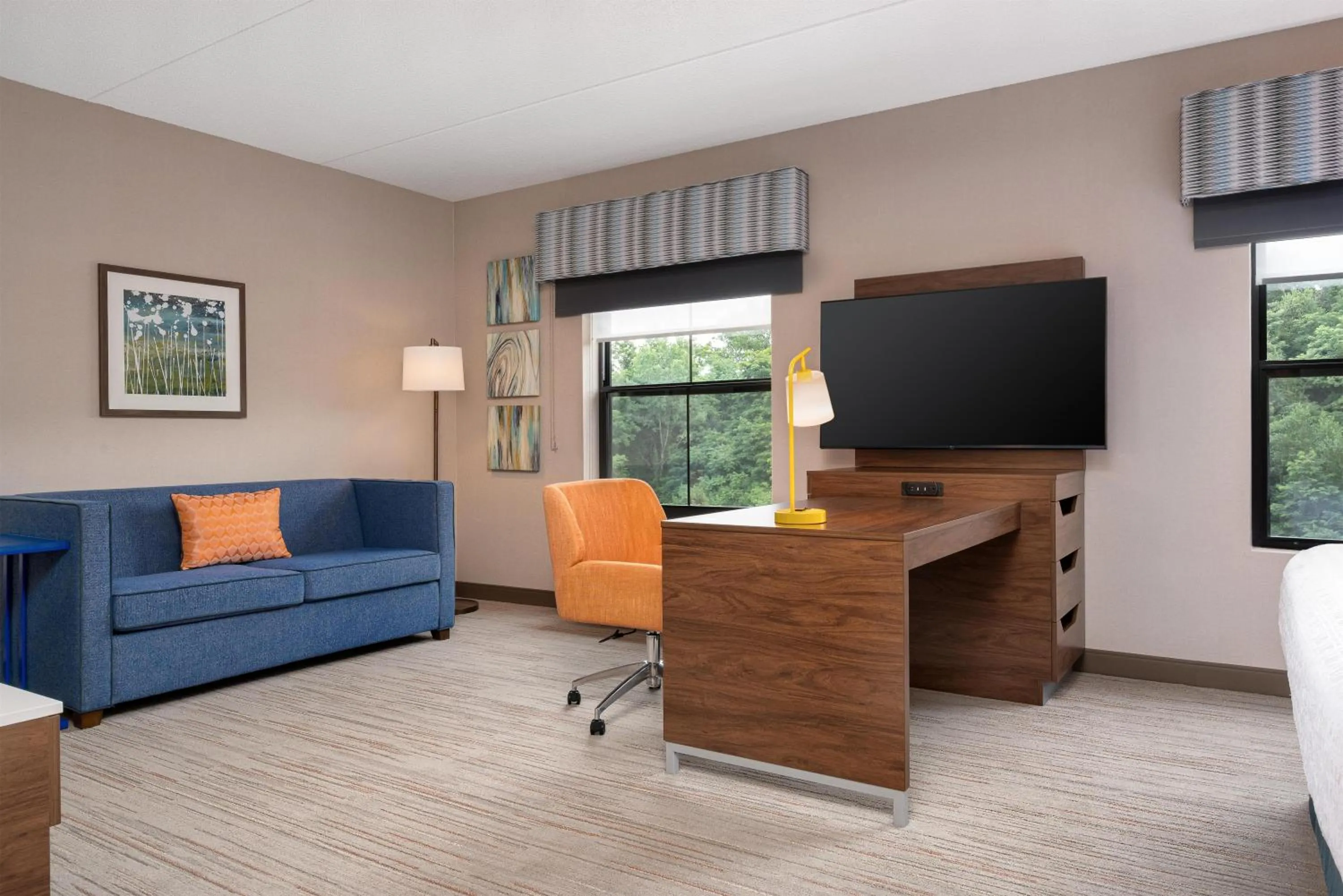 King Studio with Sofa Bed - Non-Smoking in Hampton Inn & Suites Wilkes-Barre