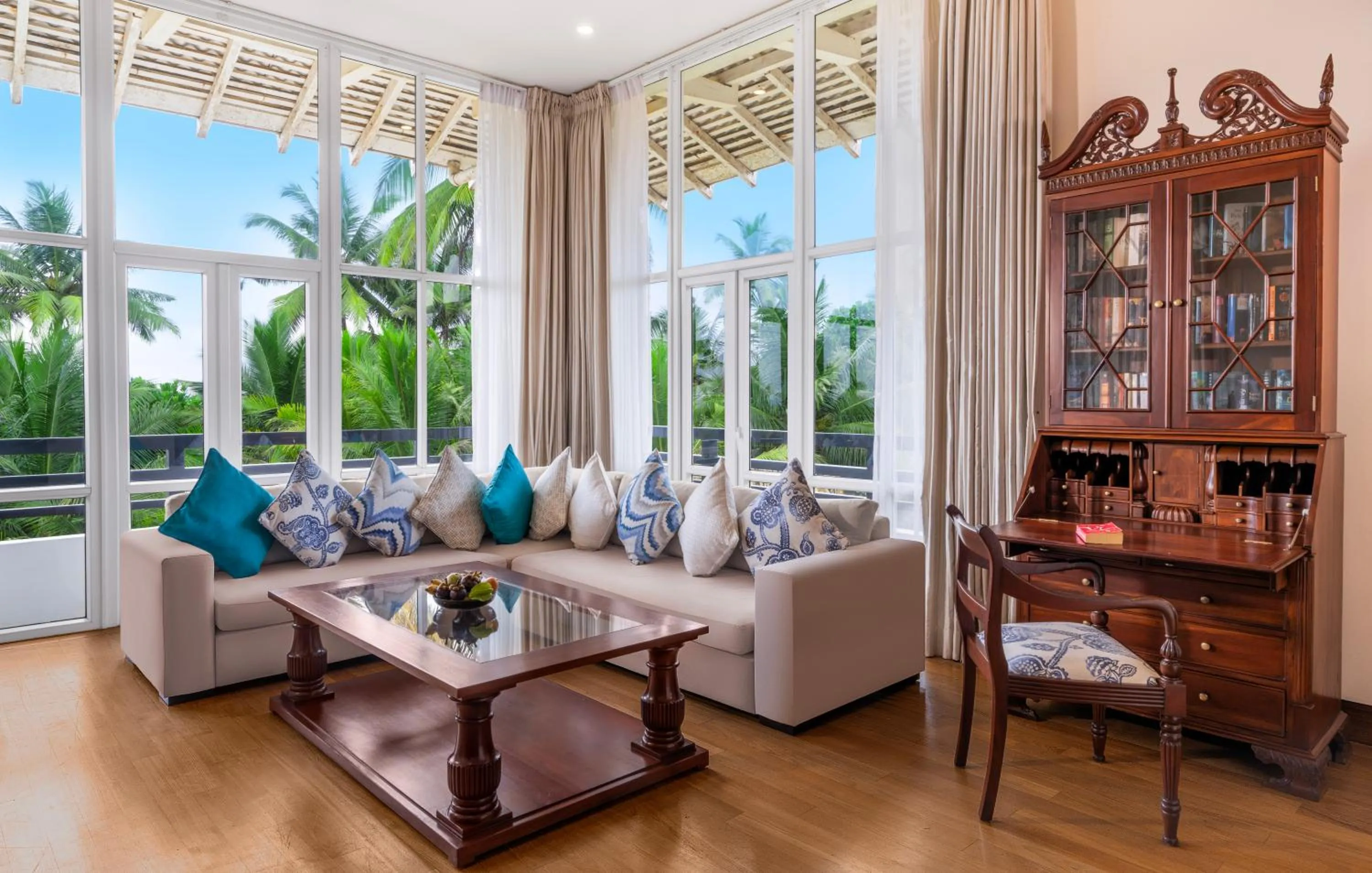 Luxury Suite with King Bed - single occupancy - 15% Discount on Beverages, 10% on Buffet meals | Free Room Upgrades upon availability | Early Check in & Late Checkout upon availability | Valid till 31st Oct 2025 in Heritance Ahungalla