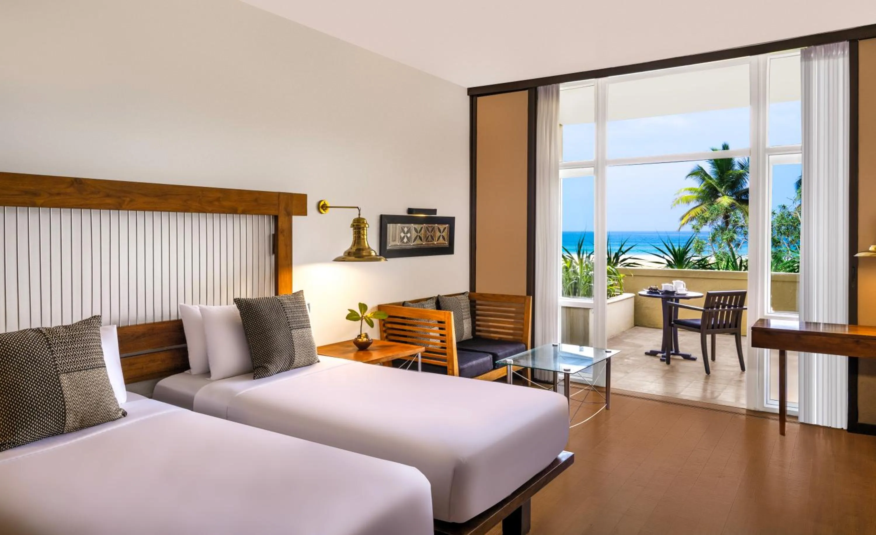 Deluxe Twin Room - single occupancy - 15% Discount on Beverages, 10% on Buffet meals | Free Room Upgrades upon availability | Early Check in & Late Checkout upon availability | Valid till 31st Oct 2025 in Heritance Ahungalla