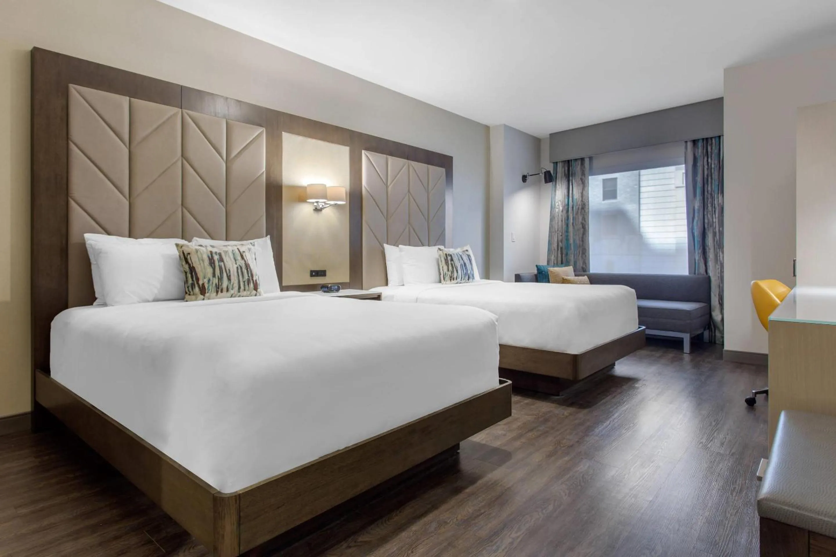 Queen Room with Two Queen Beds - Disability Access/Non-Smoking in Cambria Hotel Philadelphia Downtown - City Center