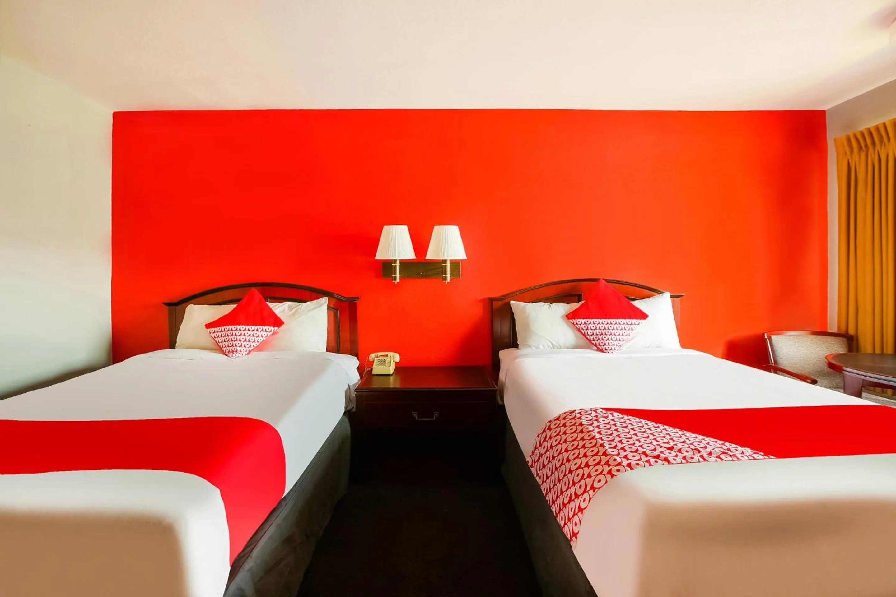 Double Room with Two Double Beds Smoking in OYO Hotel Texarkana North Heights AR Hwy I-30