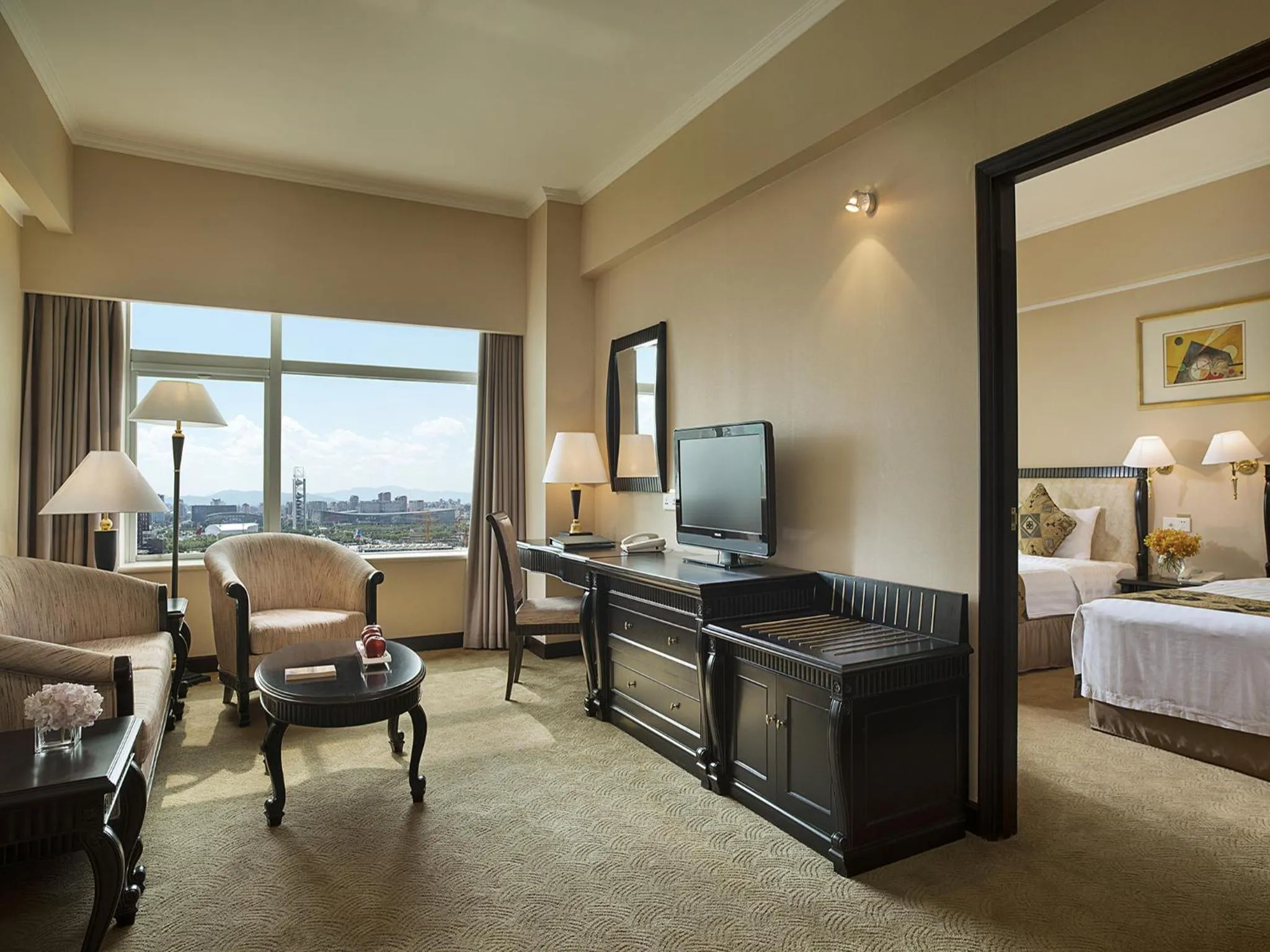 Business Suite with Two Single Beds in Celebrity International Grand Hotel