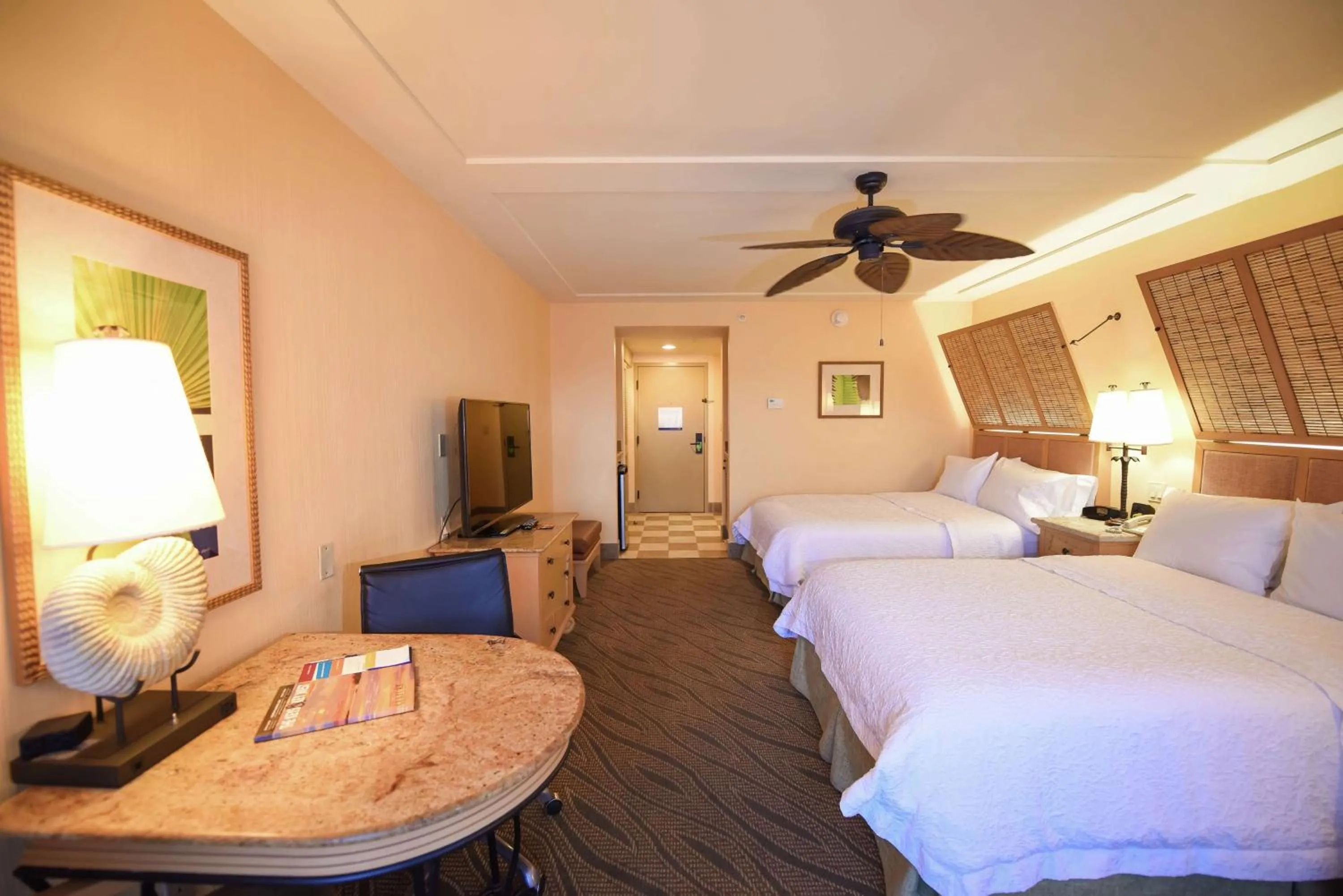 Double Room with Two Double Beds - Pool View - Non-Smoking in Hampton Inn Key Largo