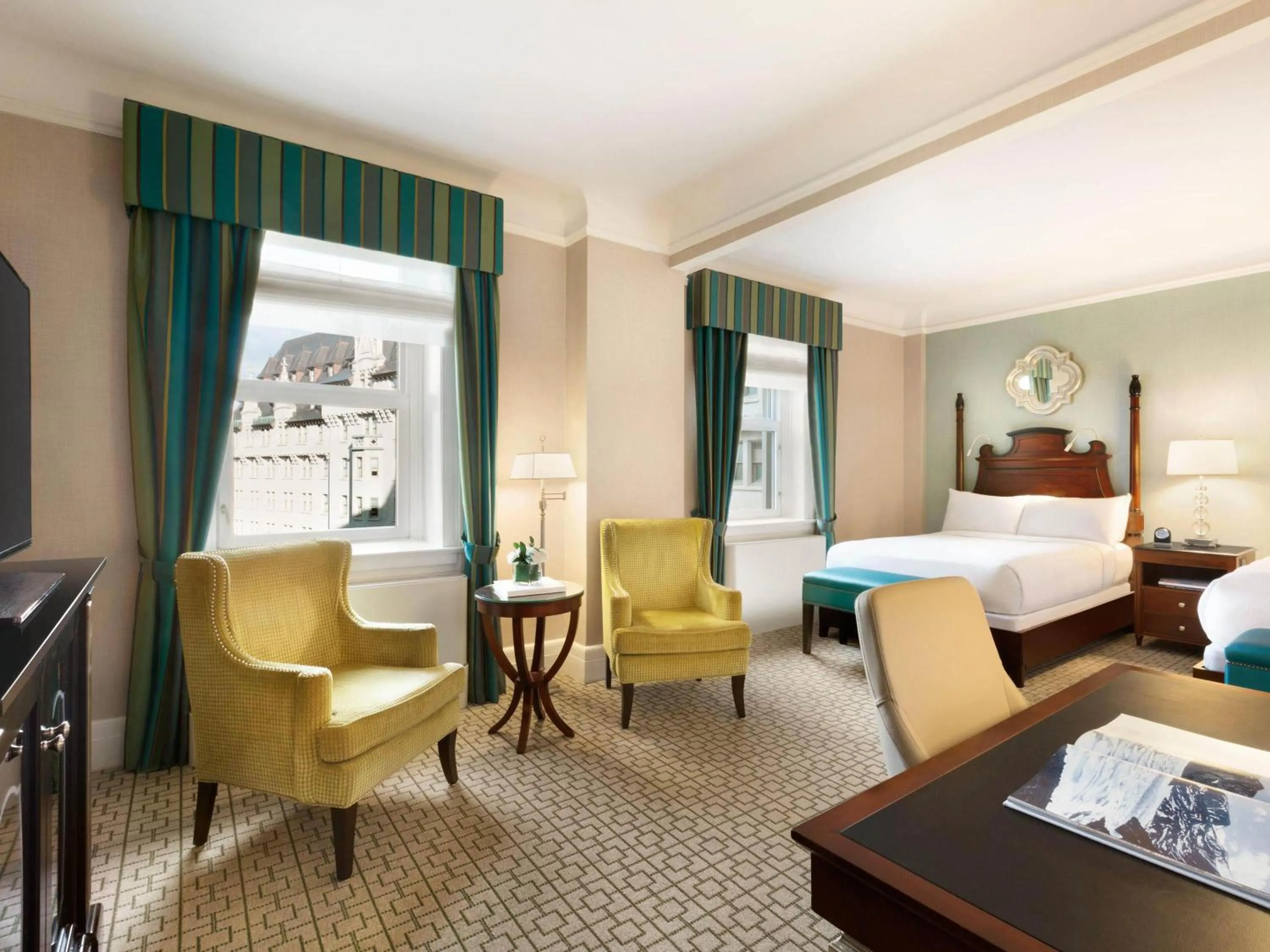 Deluxe Double Room with Two Double Beds in Fairmont Chateau Laurier