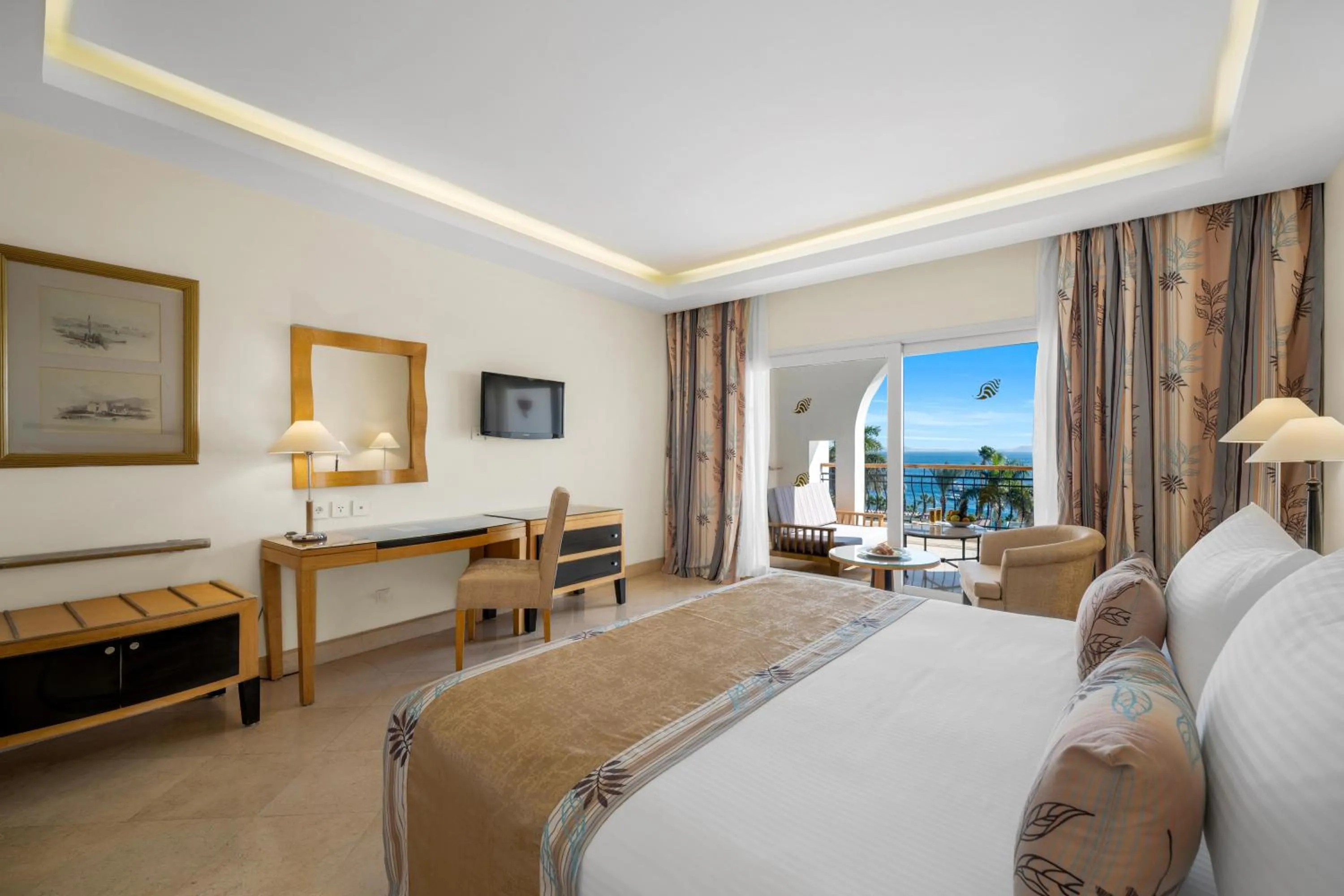 Standard King Room with Sea View - single occupancy in Savoy Sharm El Sheikh