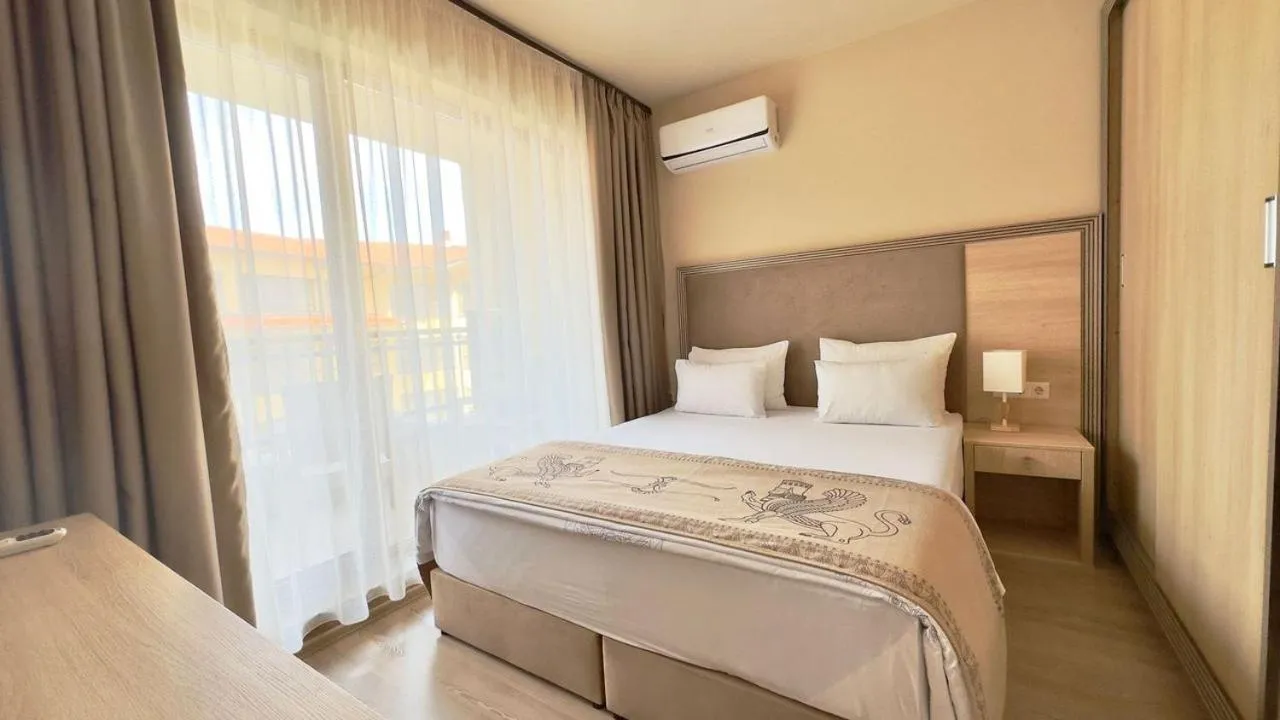 Family Suite with Balcony in Argisht Partez Hotel ALL INCLUSIVE and beach with free sunbeds on the pool & beach bar Rebls