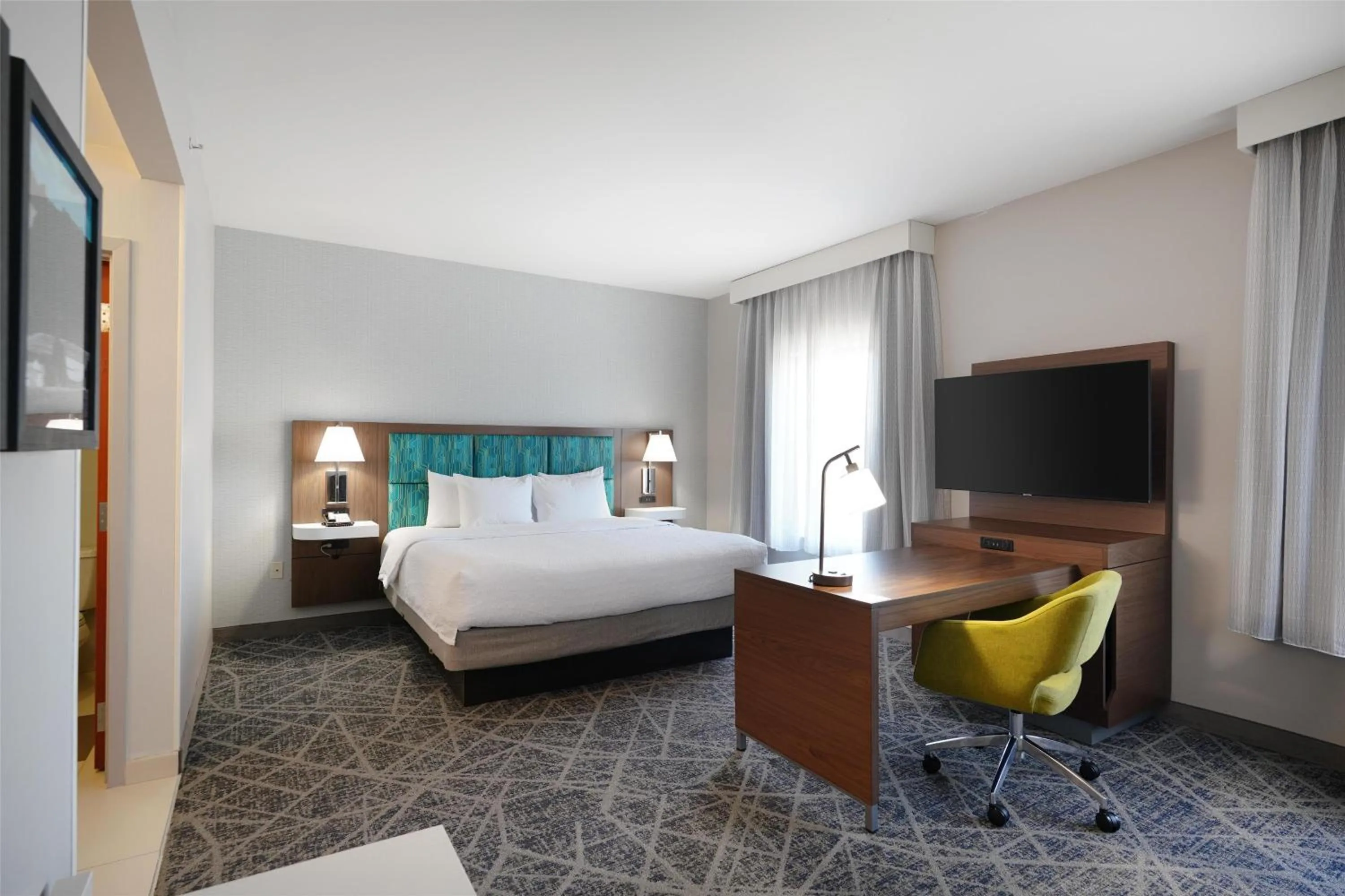 King Studio Suite - Non-Smoking in Hampton Inn & Suites Tulsa/Tulsa Hills