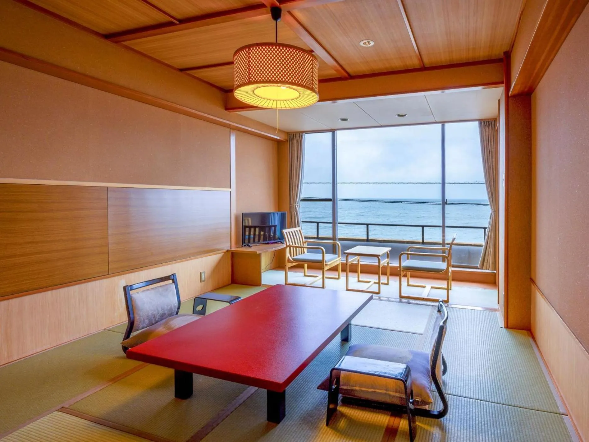 Japanese Style Room with Sea View in Hiina