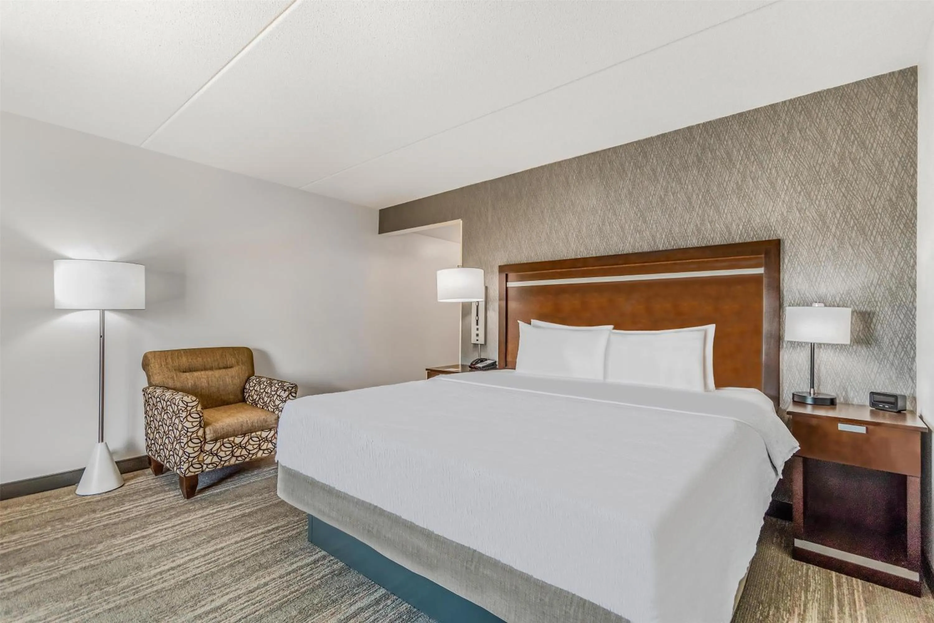 King Room with King Bed - Non-Smoking in Hampton Inn & Suites Detroit/Airport Romulus