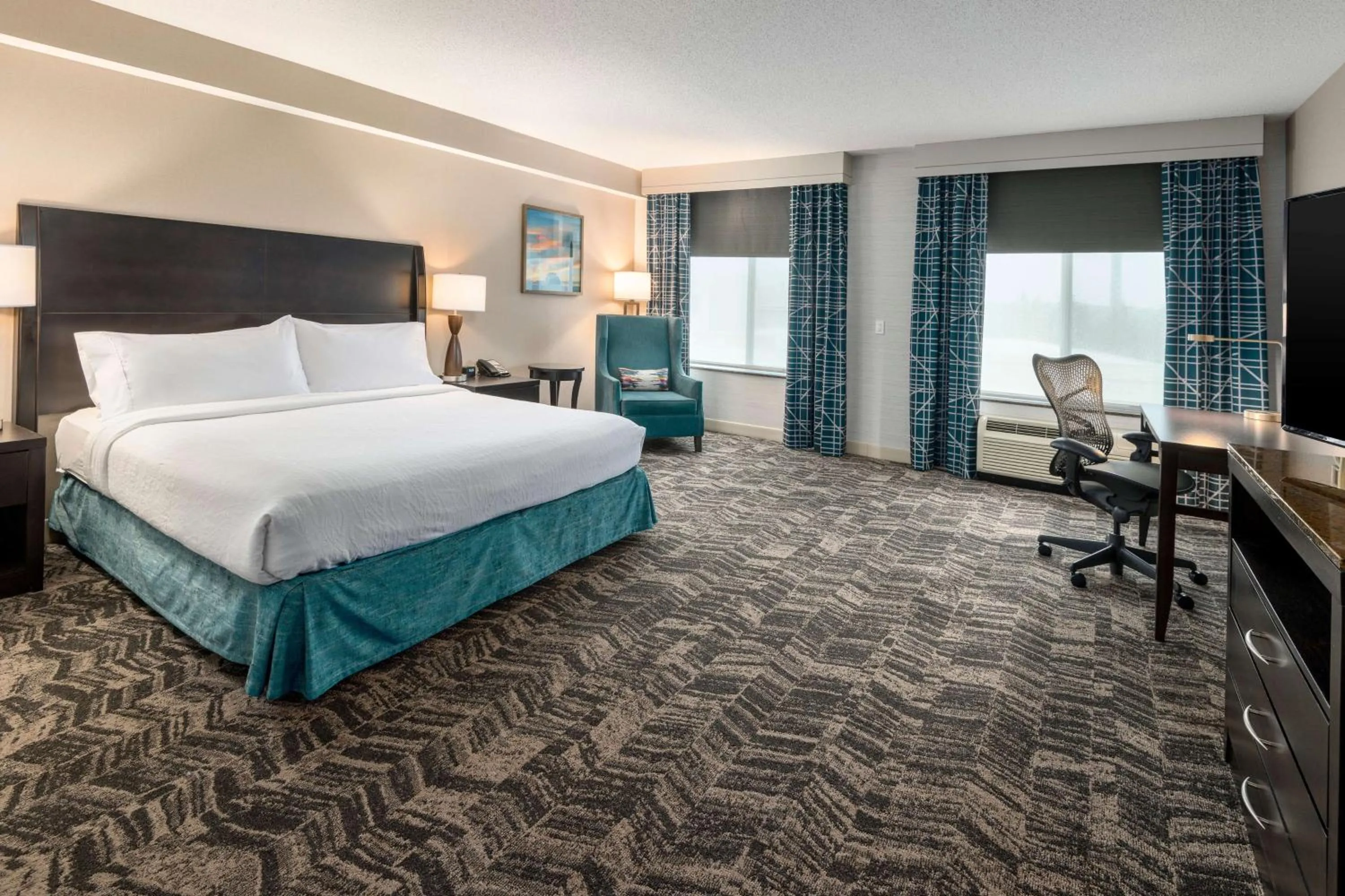 King Room with Tub - Mobility and Hearing Access in Hilton Garden Inn Silver Spring White Oak