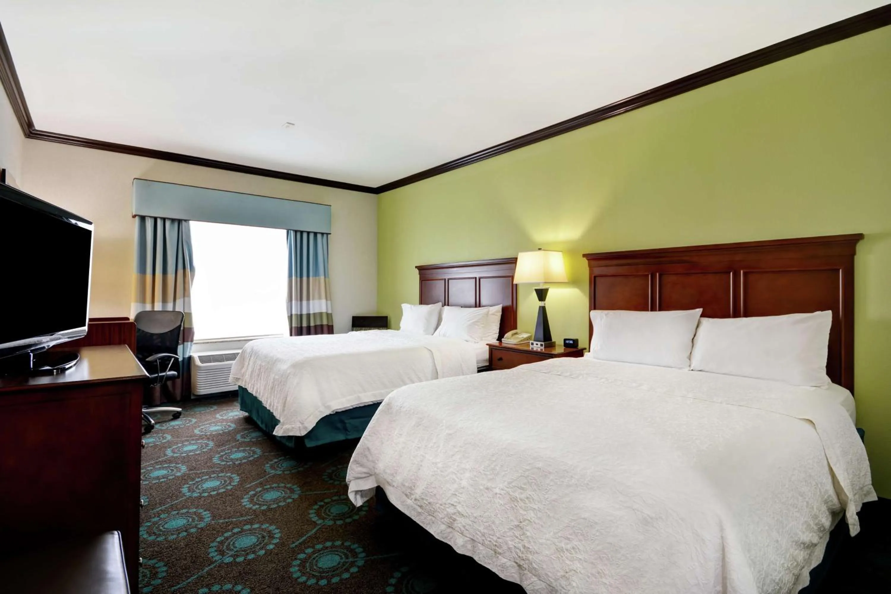 Queen Room with Two Queen Beds - Mobility and Hearing Access/Non-Smoking in Hampton Inn & Suites San Antonio/Northeast I-35