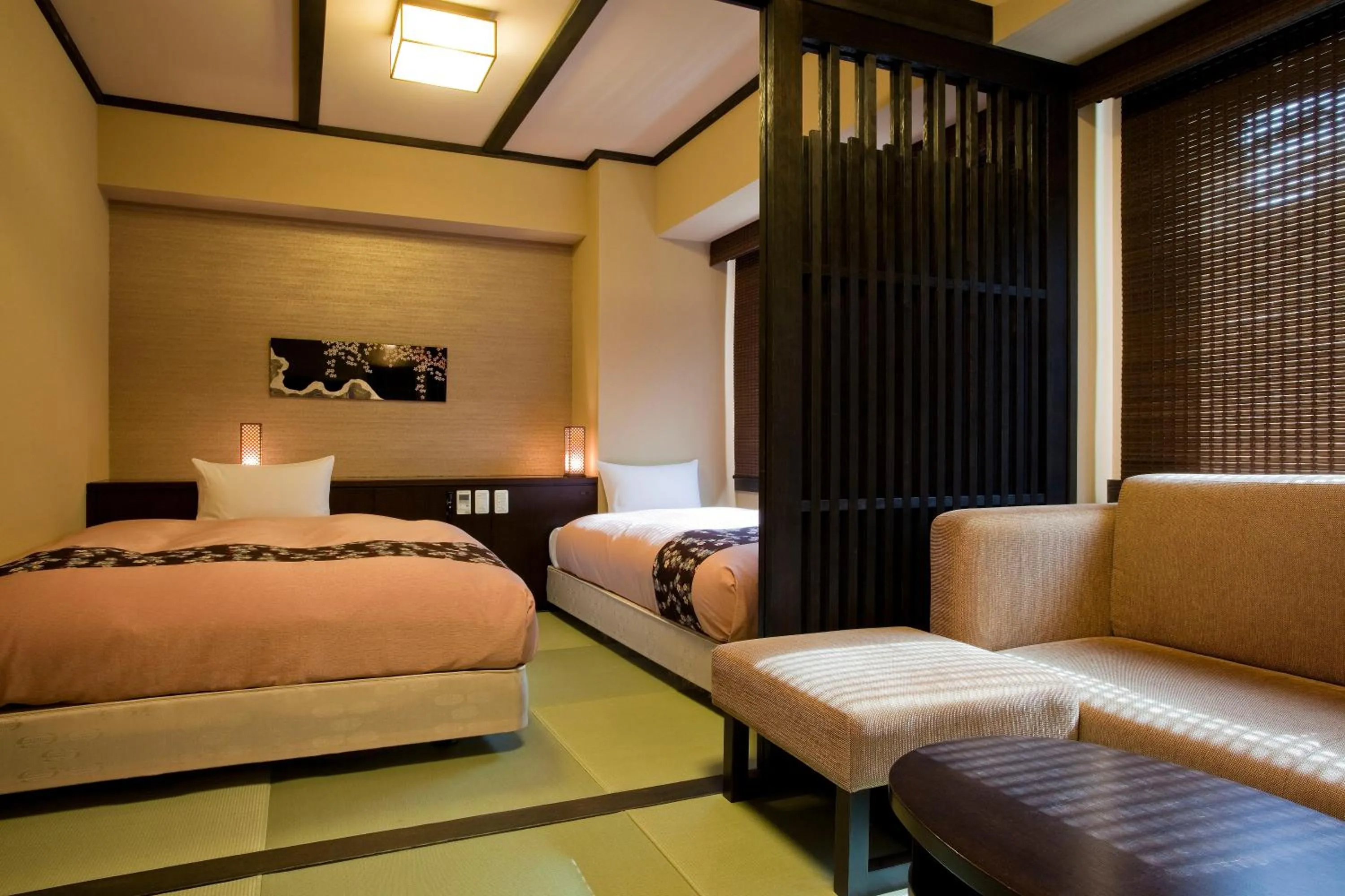 Deluxe Twin Room  in Takayama Ouan