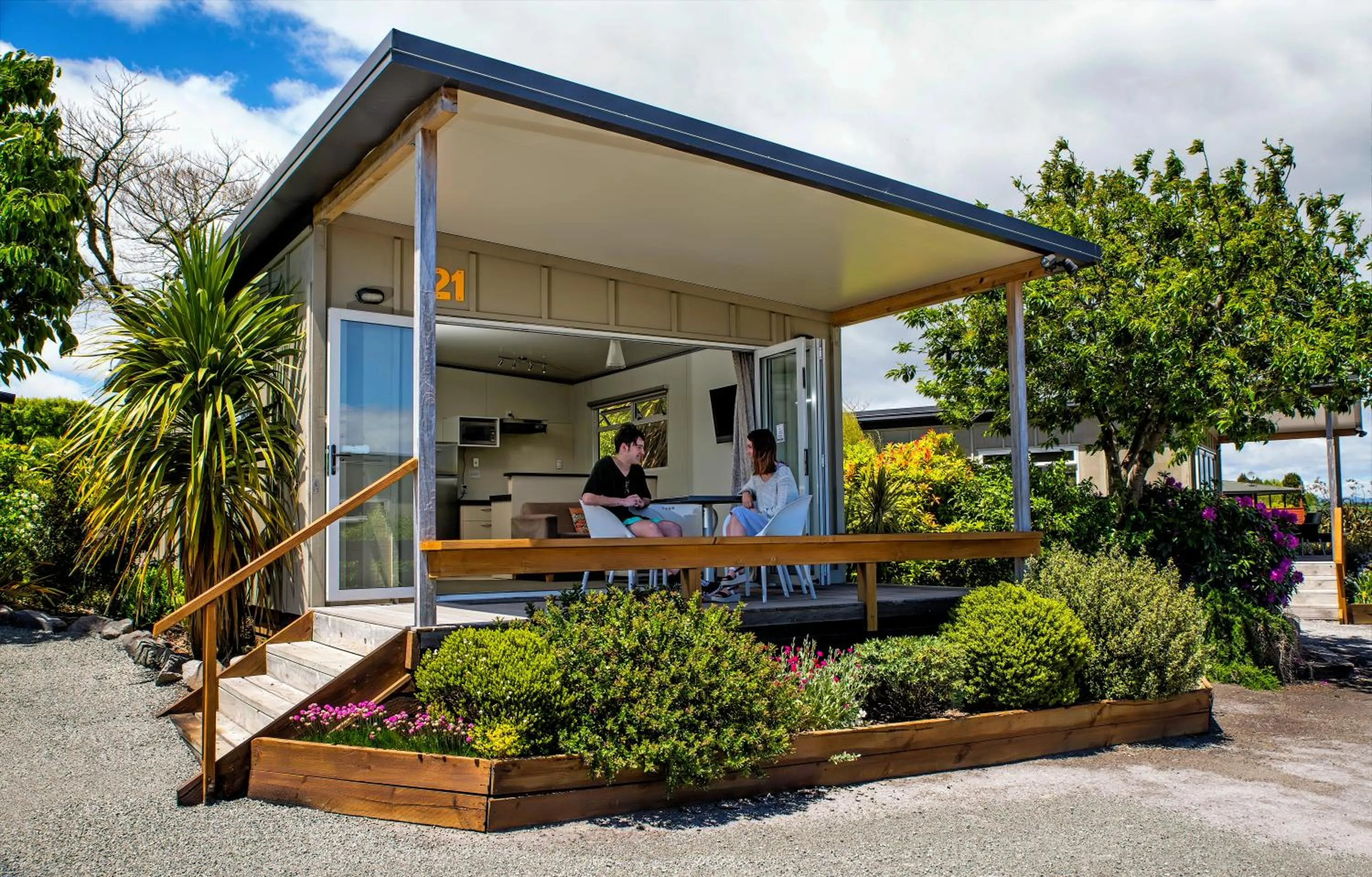 Deluxe Lodge in Taupo Debretts Spa Resort