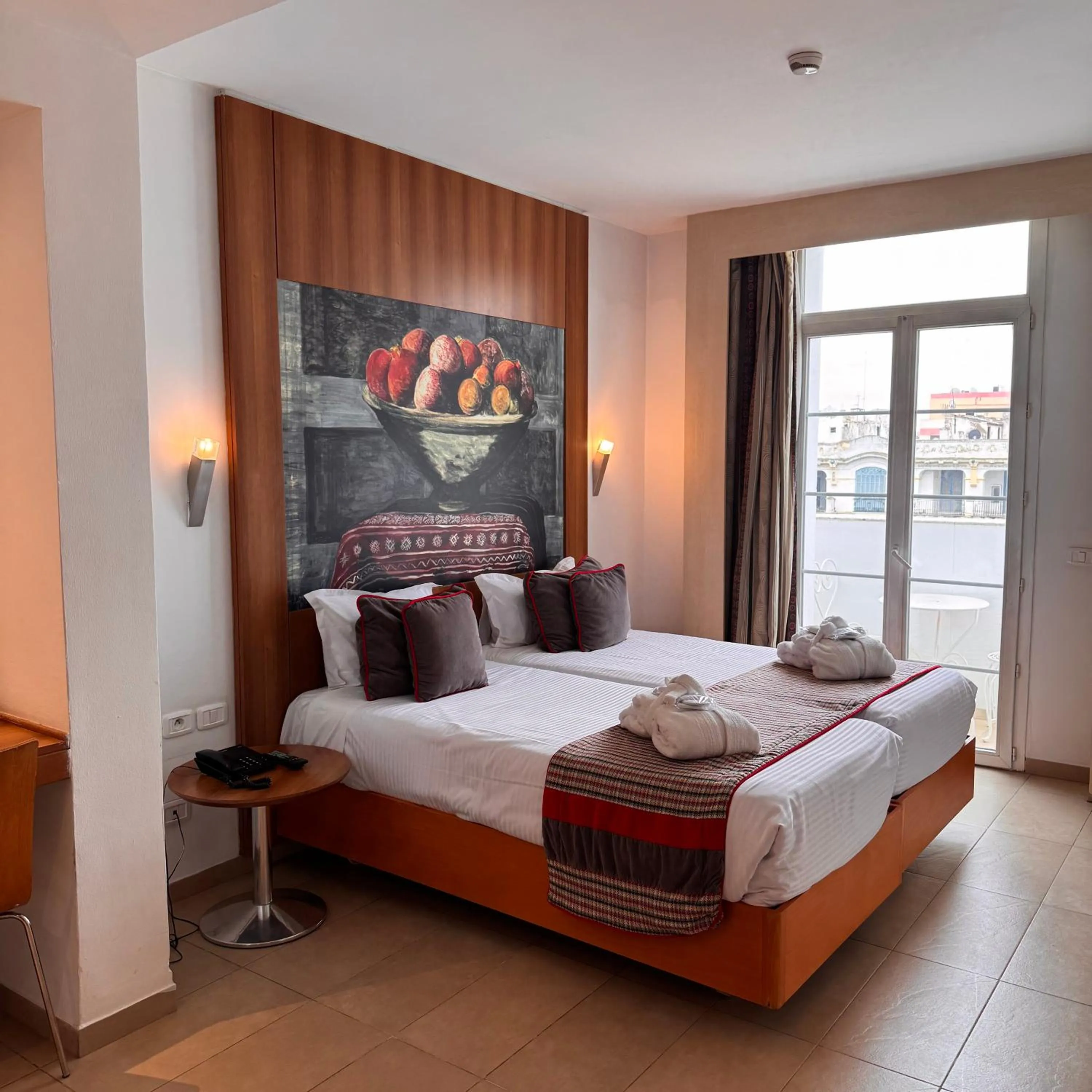 Nina's room in Hotel Carlton