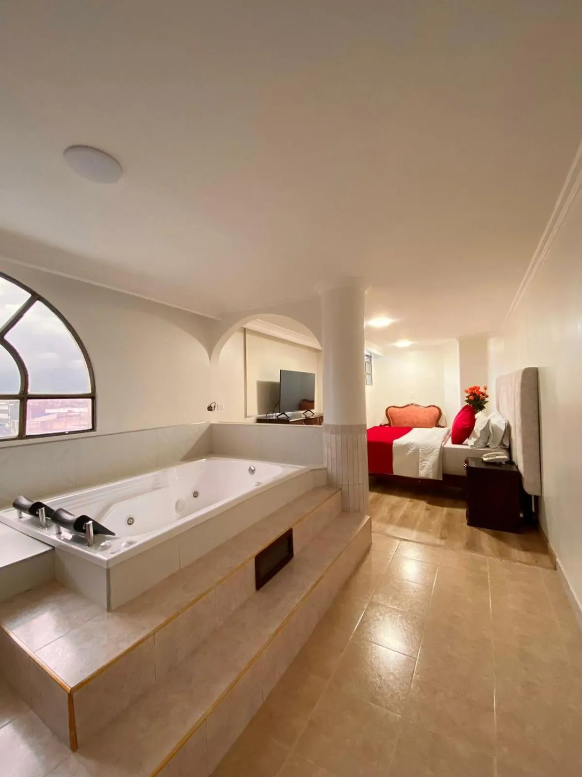 Deluxe Double Room with Bath - single occupancy in Hotel Fontibon