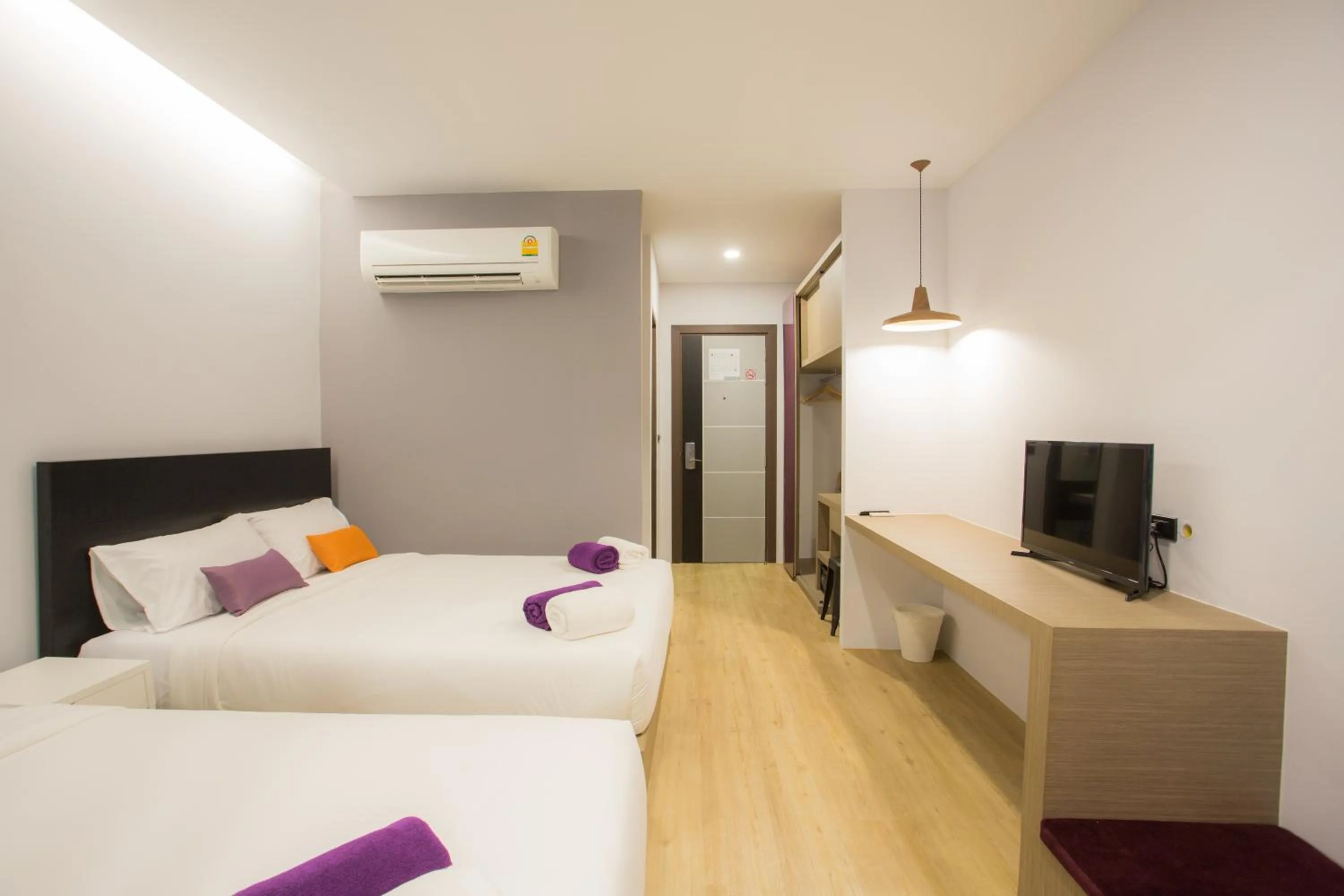 Triple Room with Pool View in Chaweng Villawee Hotel