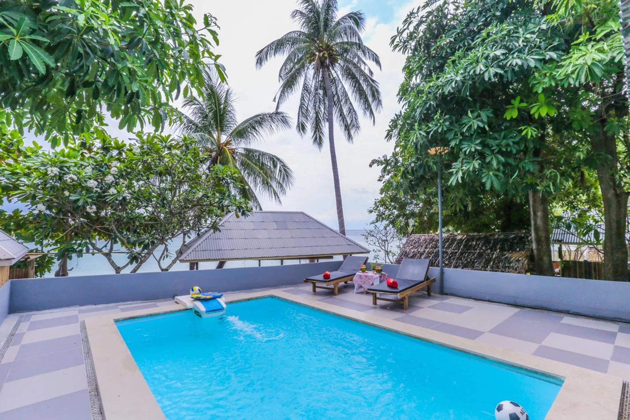 Villa Private Pool Terrace  in Villa Cha-Cha Salad Beach Koh Phangan