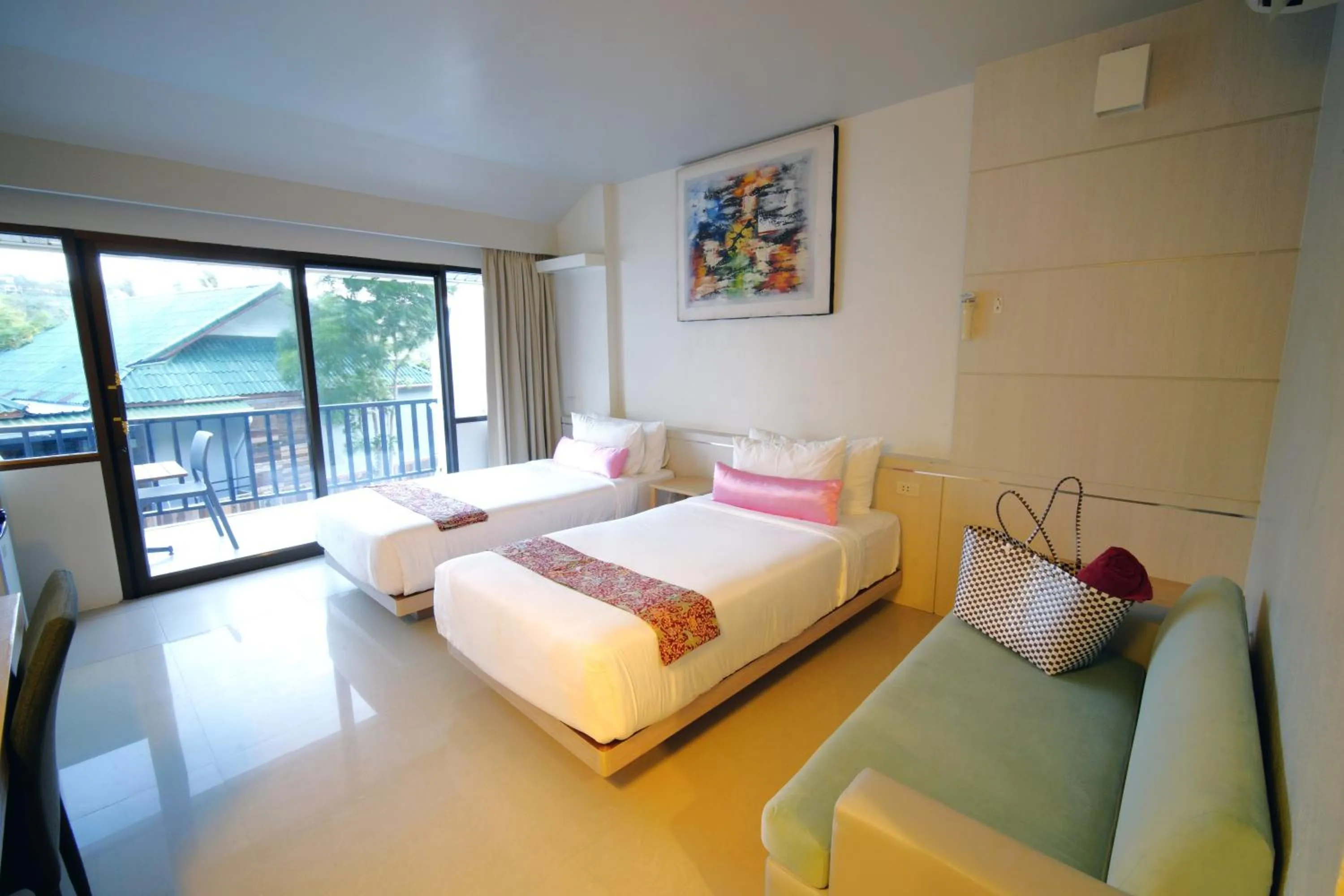 Superior Twin - Balcony in Villa Cha-Cha Salad Beach Koh Phangan