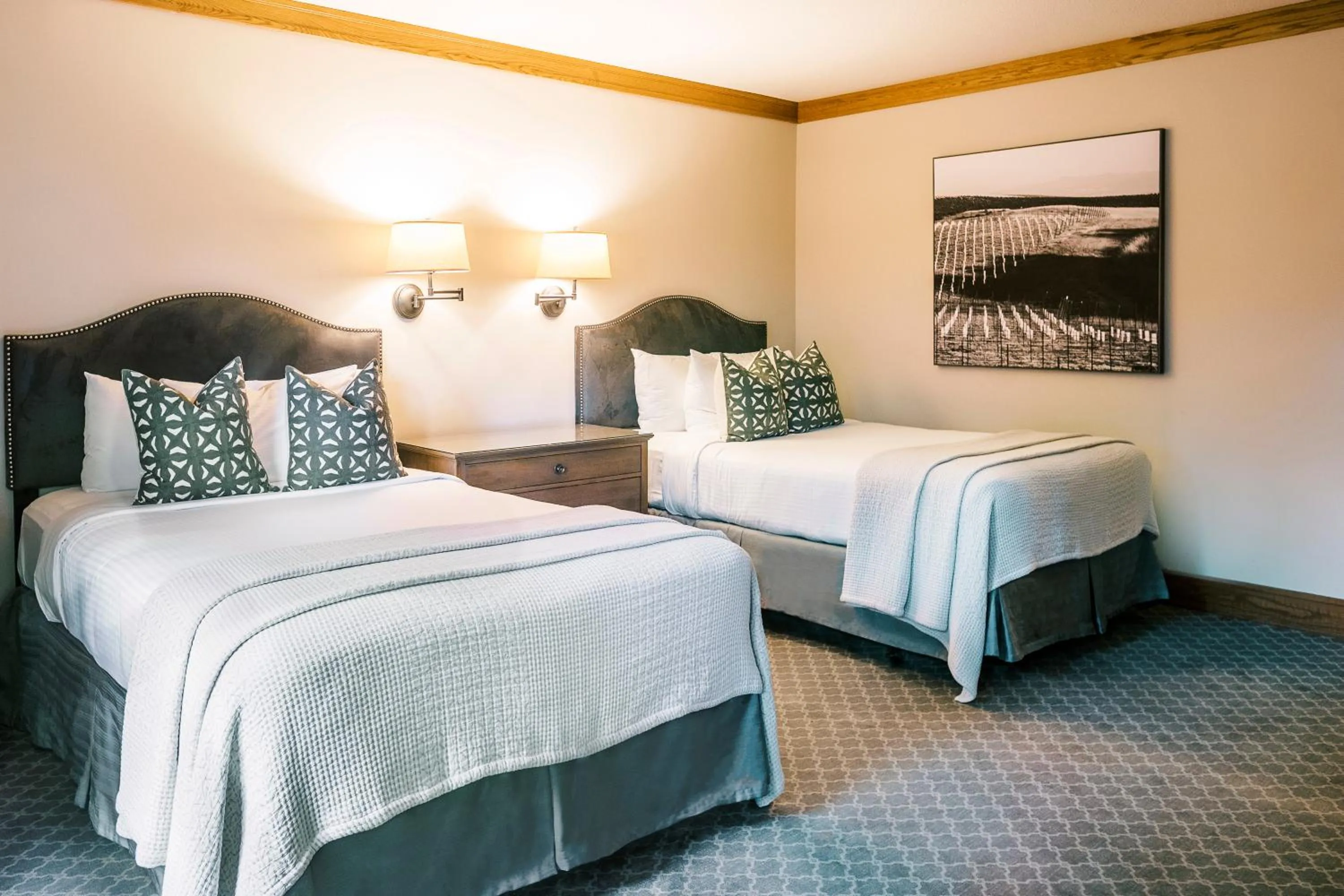 Standard Room with Two Double Beds in Napa River Inn