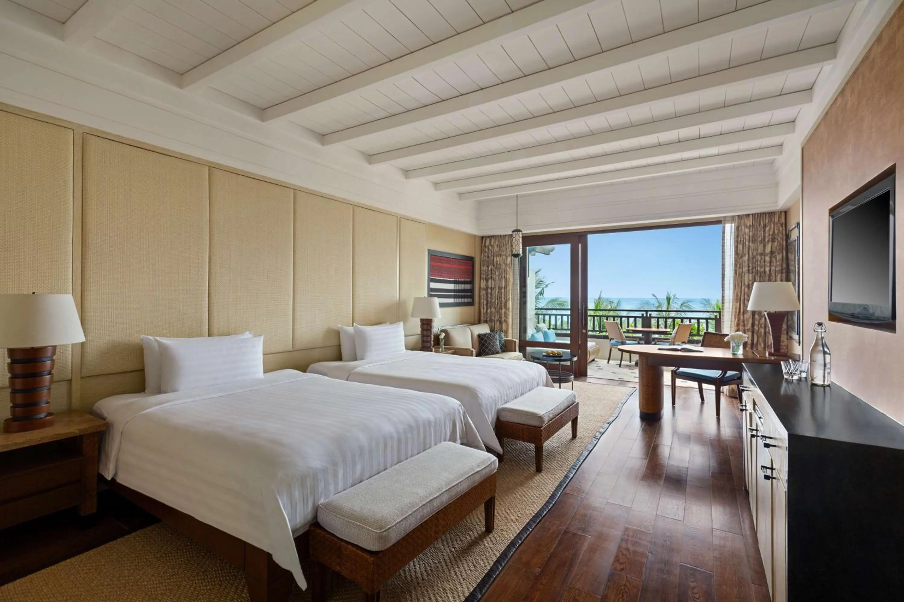 Premier Family Seaview Room with Free Roundtrip Caticlan Airport Transfers in Shangri-La Boracay