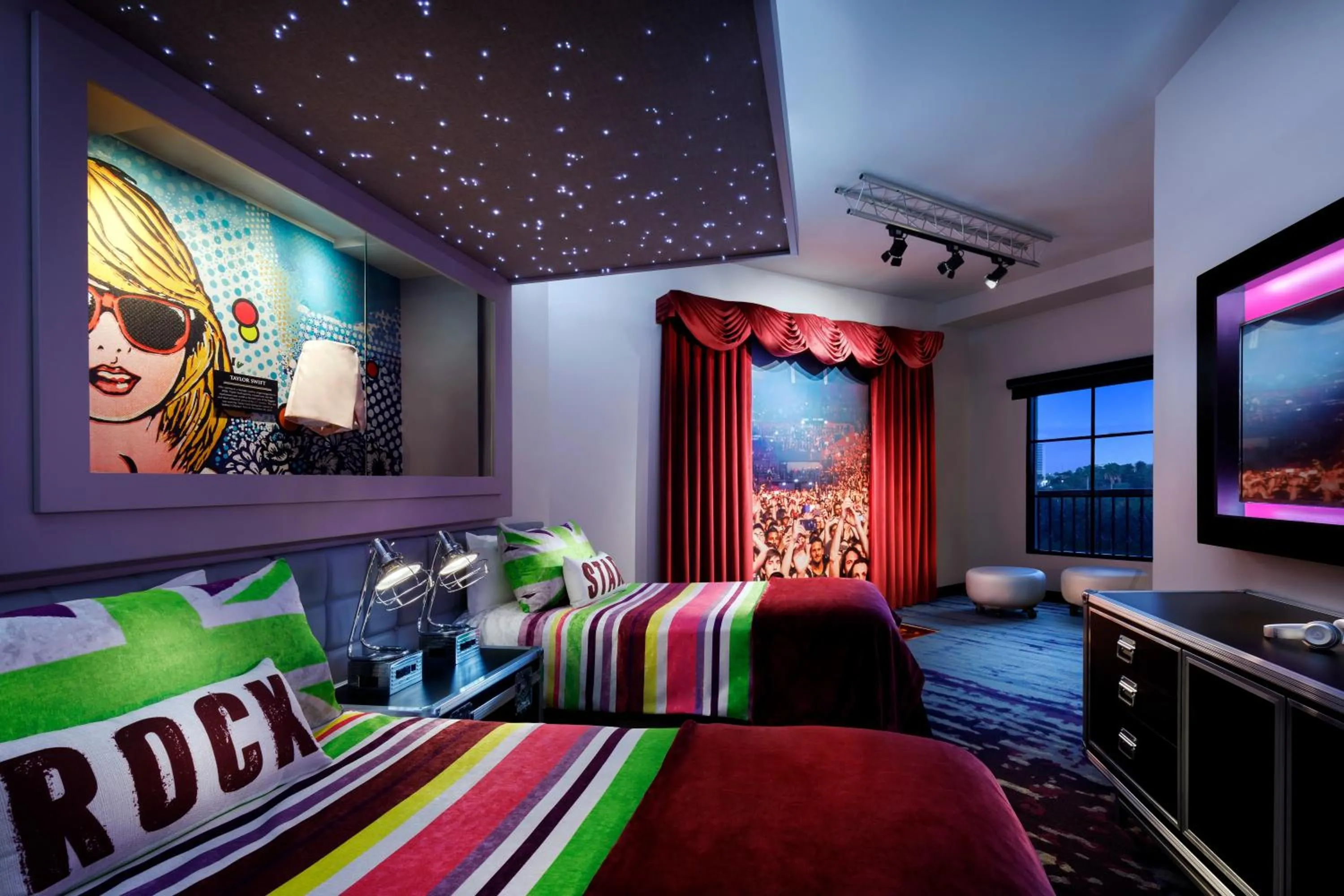 Premium Two-Bedroom Suite - Future Rock Star Suite (Includes FREE^ Universal Express Unlimited) in Universal's Hard Rock Hotel®