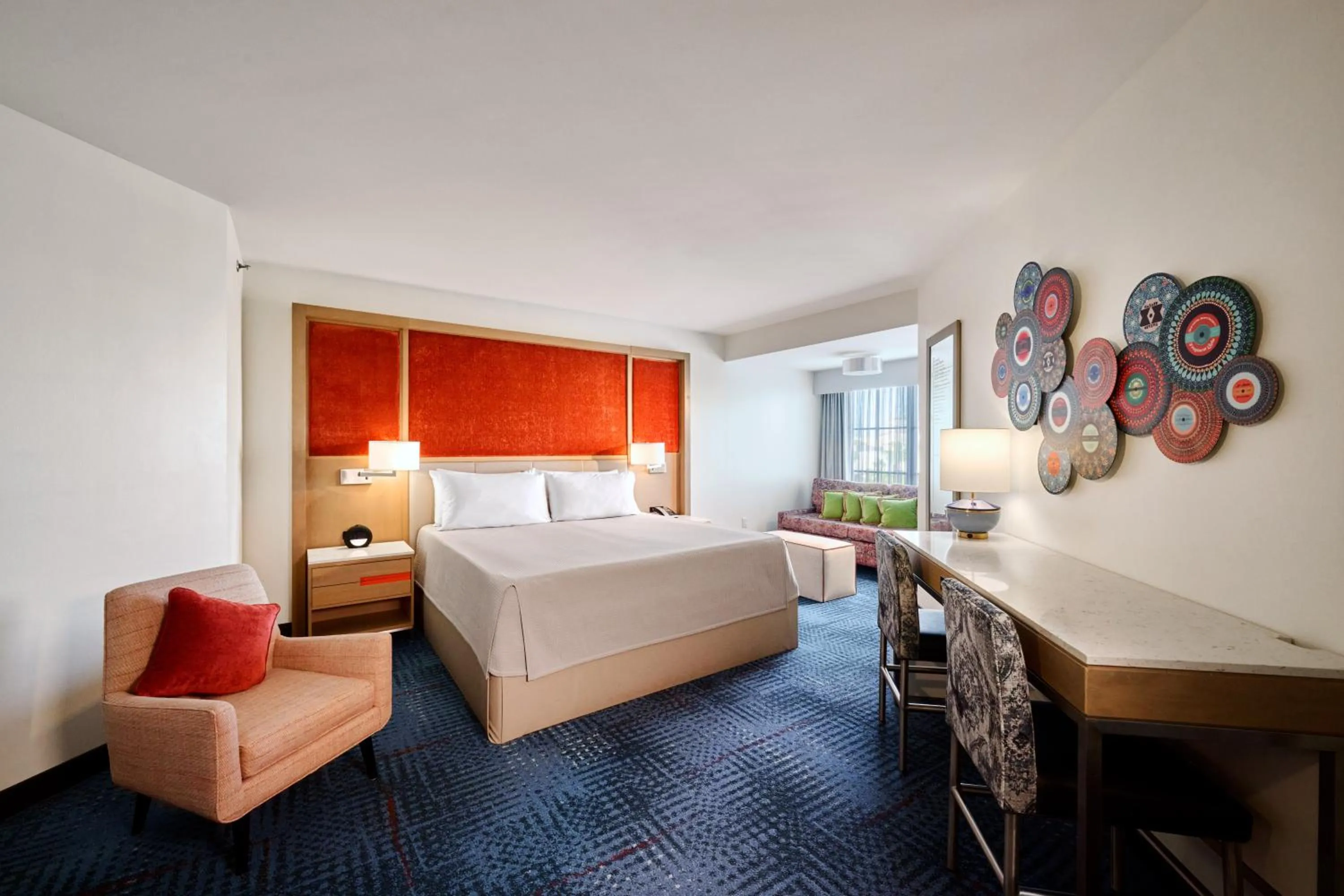 Deluxe King Room (Includes FREE^ Universal Express Unlimited) in Universal's Hard Rock Hotel®