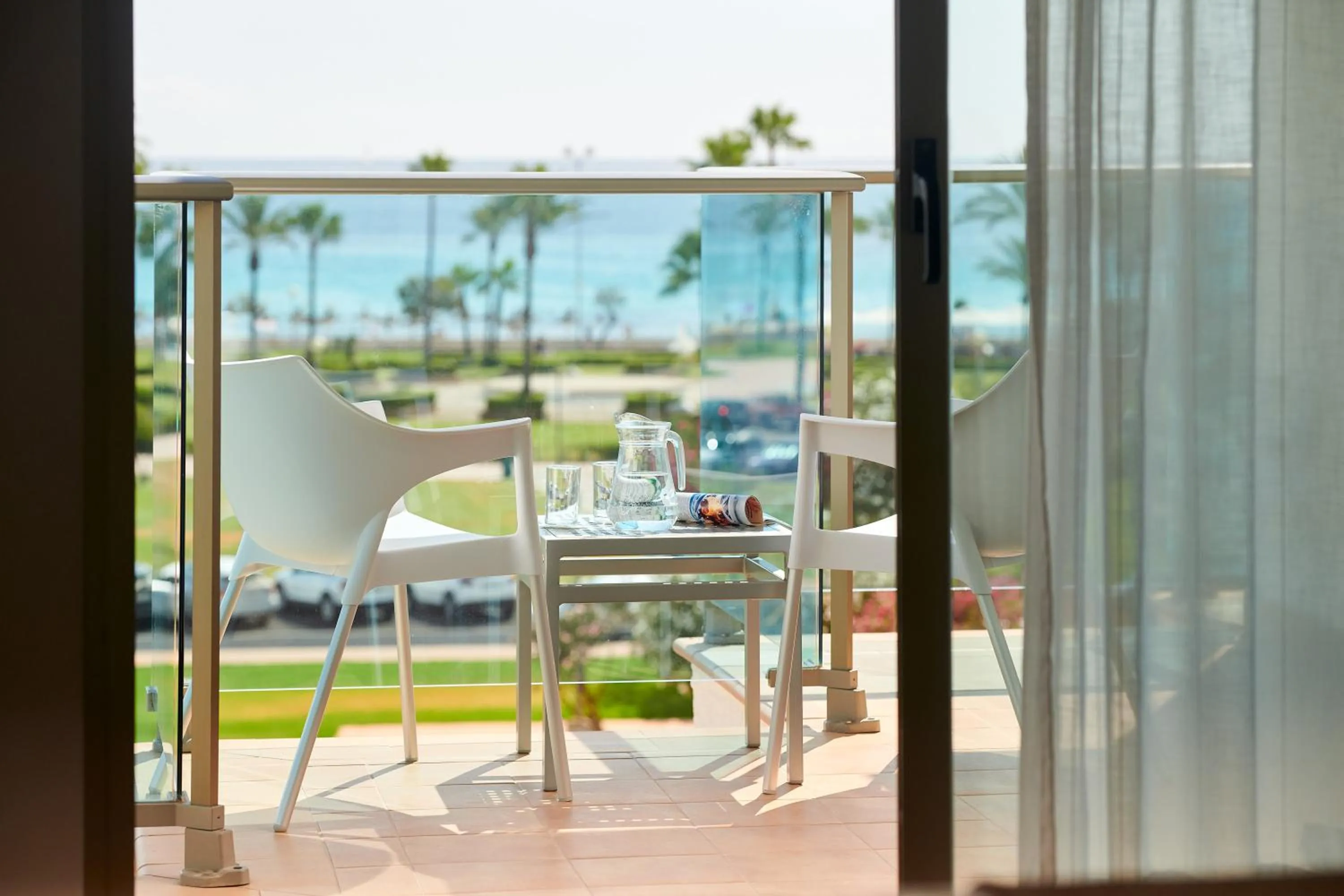 Double Room with Sea View in Hipotels Cala Millor Park