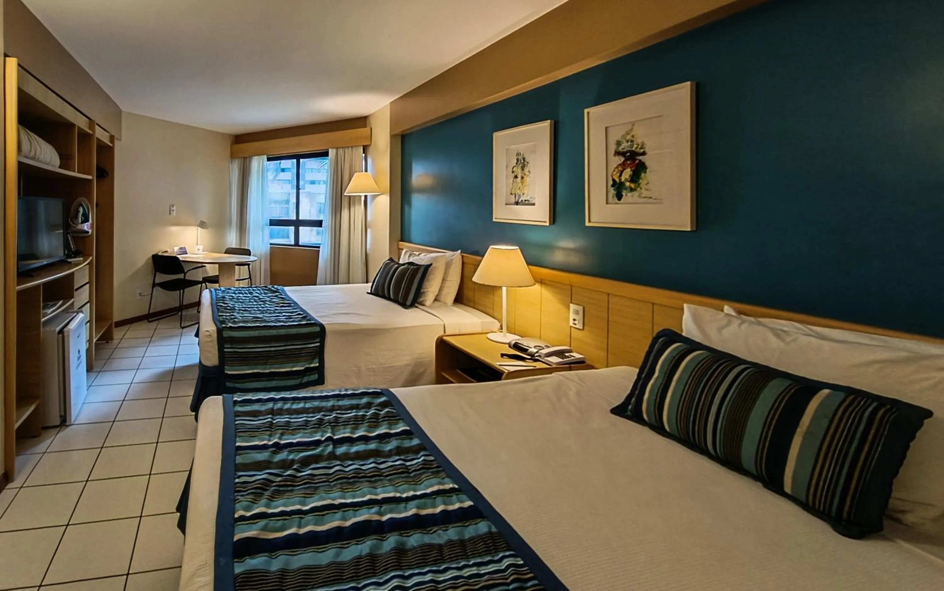 Deluxe Double Room with Two Double Beds in Reymar Hotel Maceió