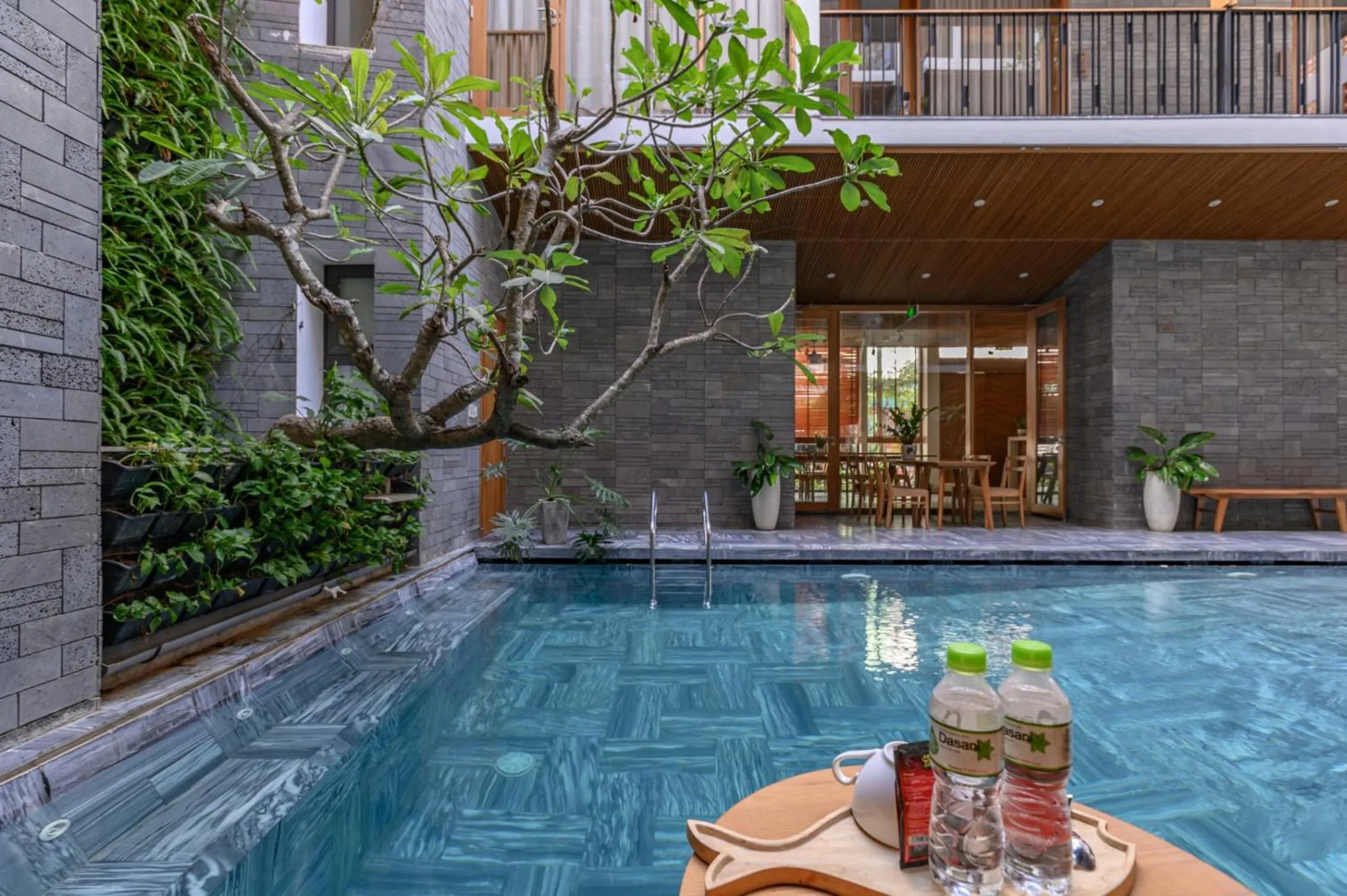 Studio with Pool View in Mai's Boutique