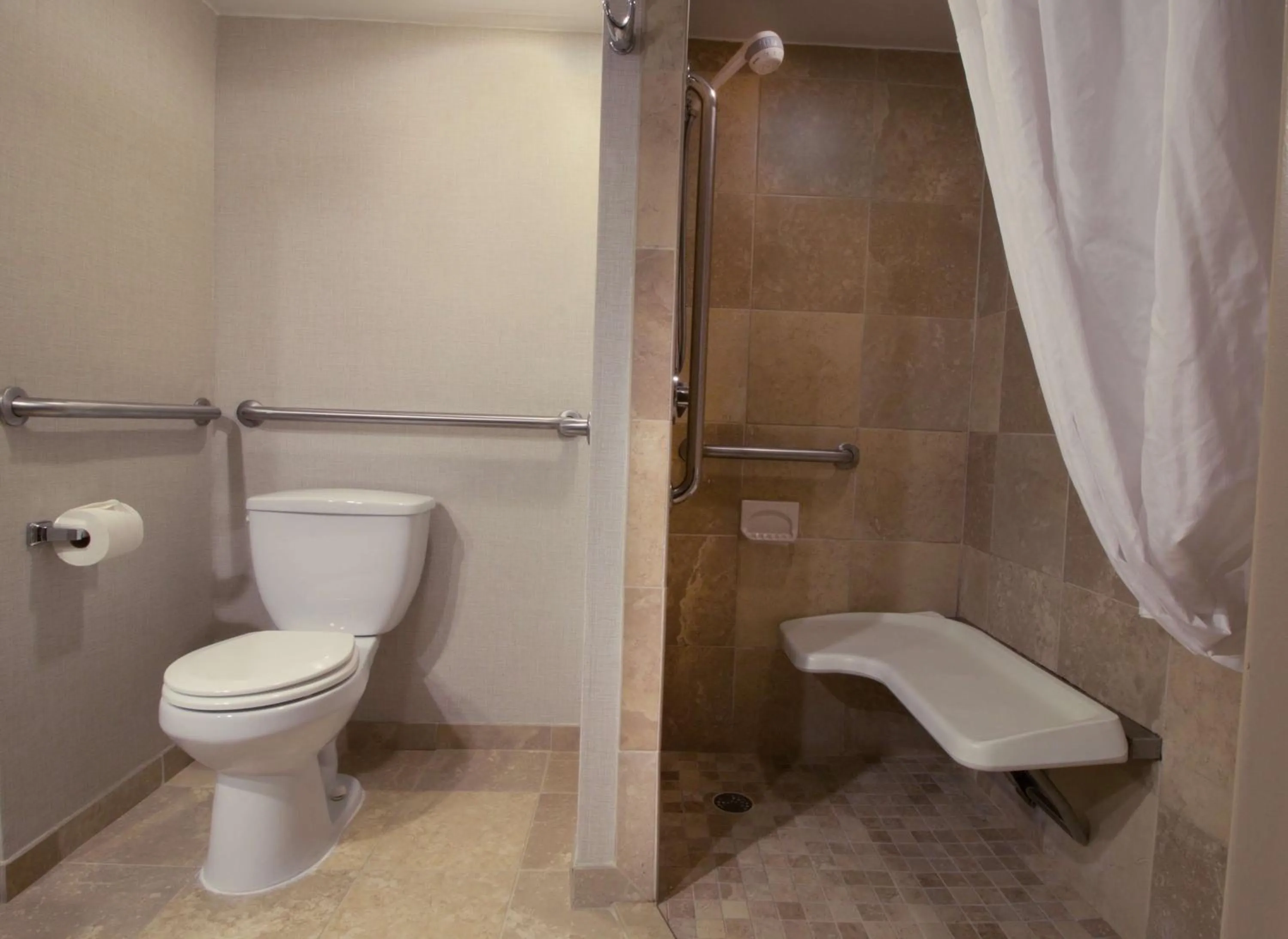 Queen Room with Roll-In Shower - Mobility Access/Non-Smoking in Hampton Inn Norfolk/Chesapeake - Greenbrier Area