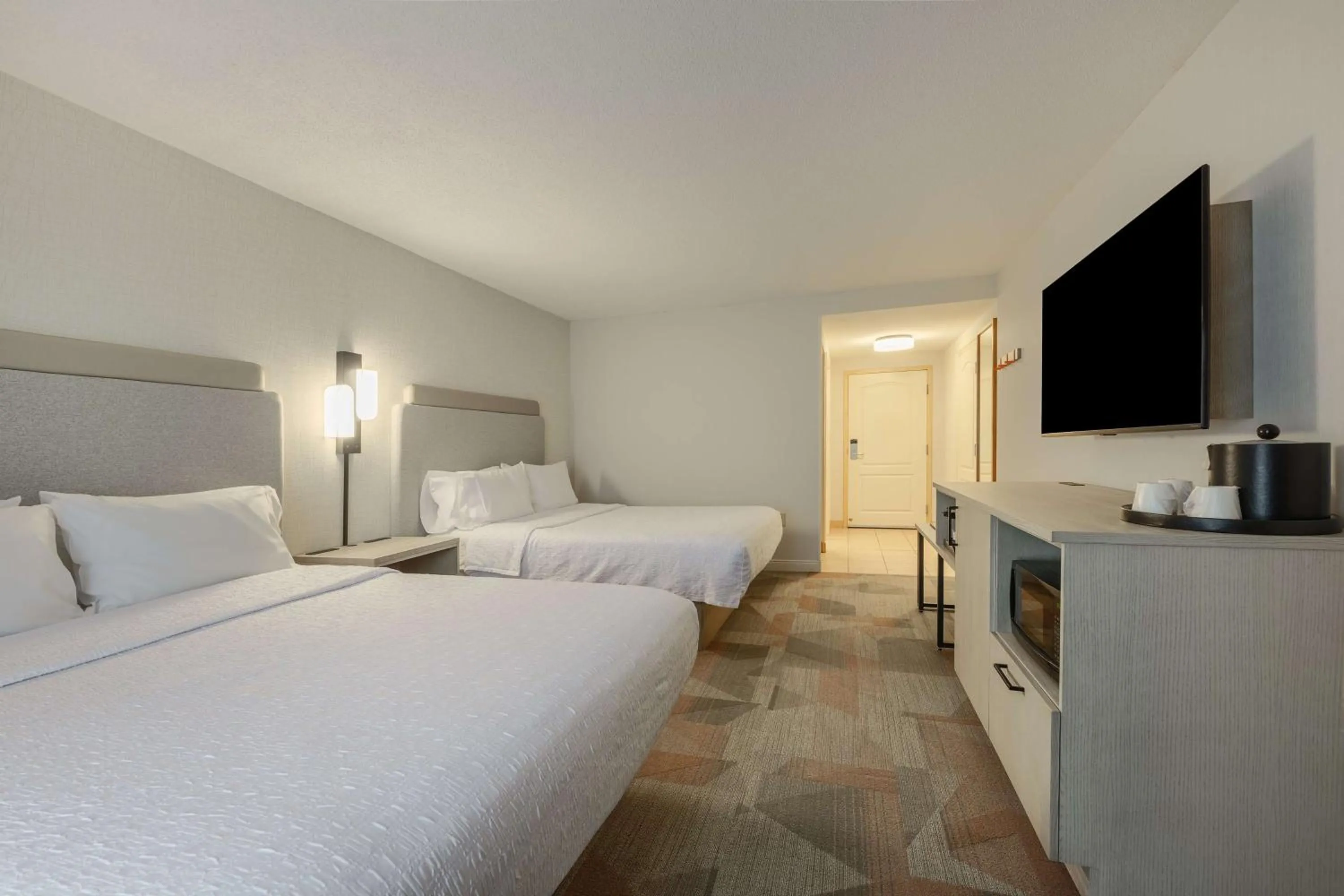 Room with Two Queen Beds - Non-Smoking in Hampton Inn & Suites by Hilton Moncton