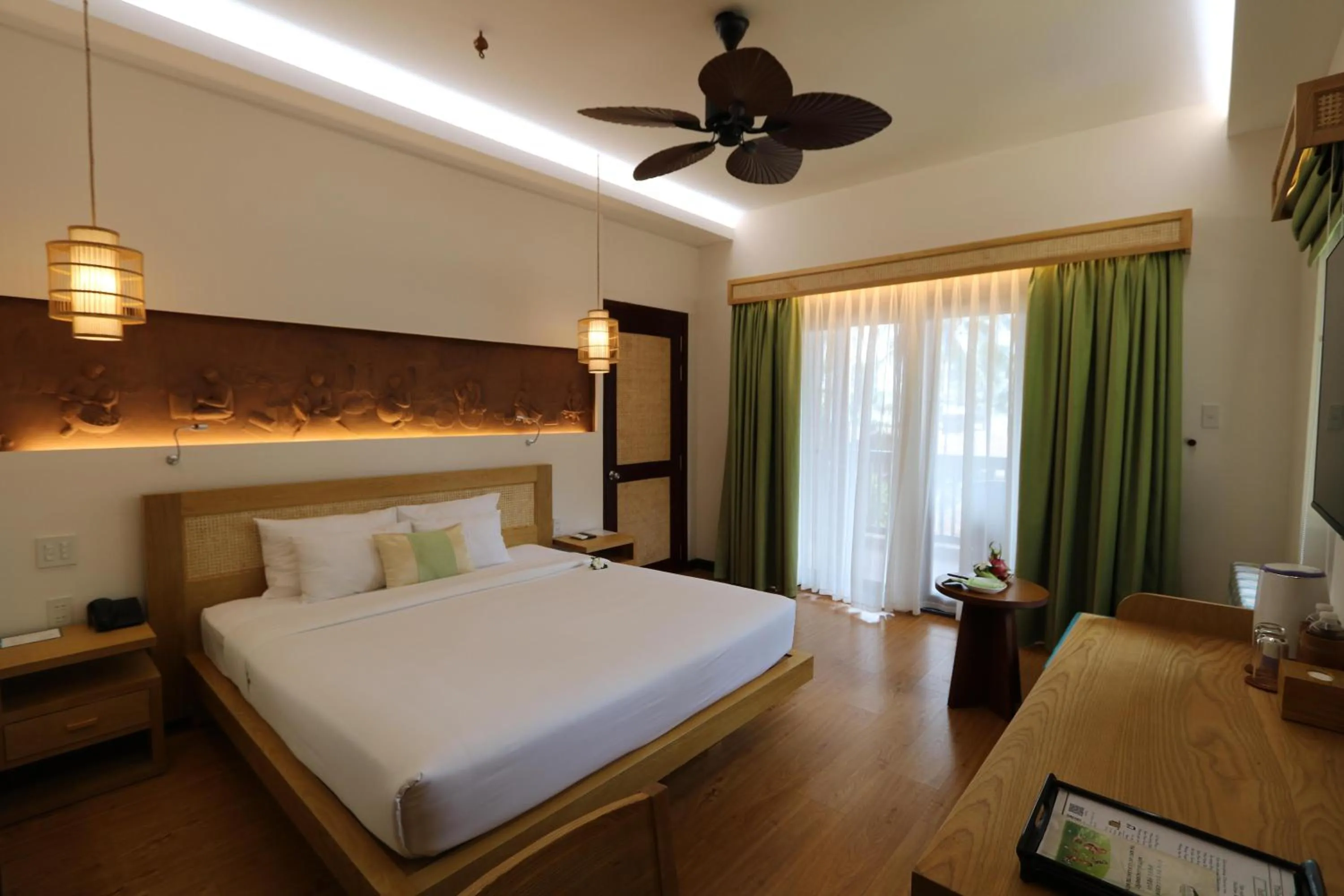 Seabreeze Deluxe with Private Balcony and Garden View in Bamboo Village Beach Resort & Spa