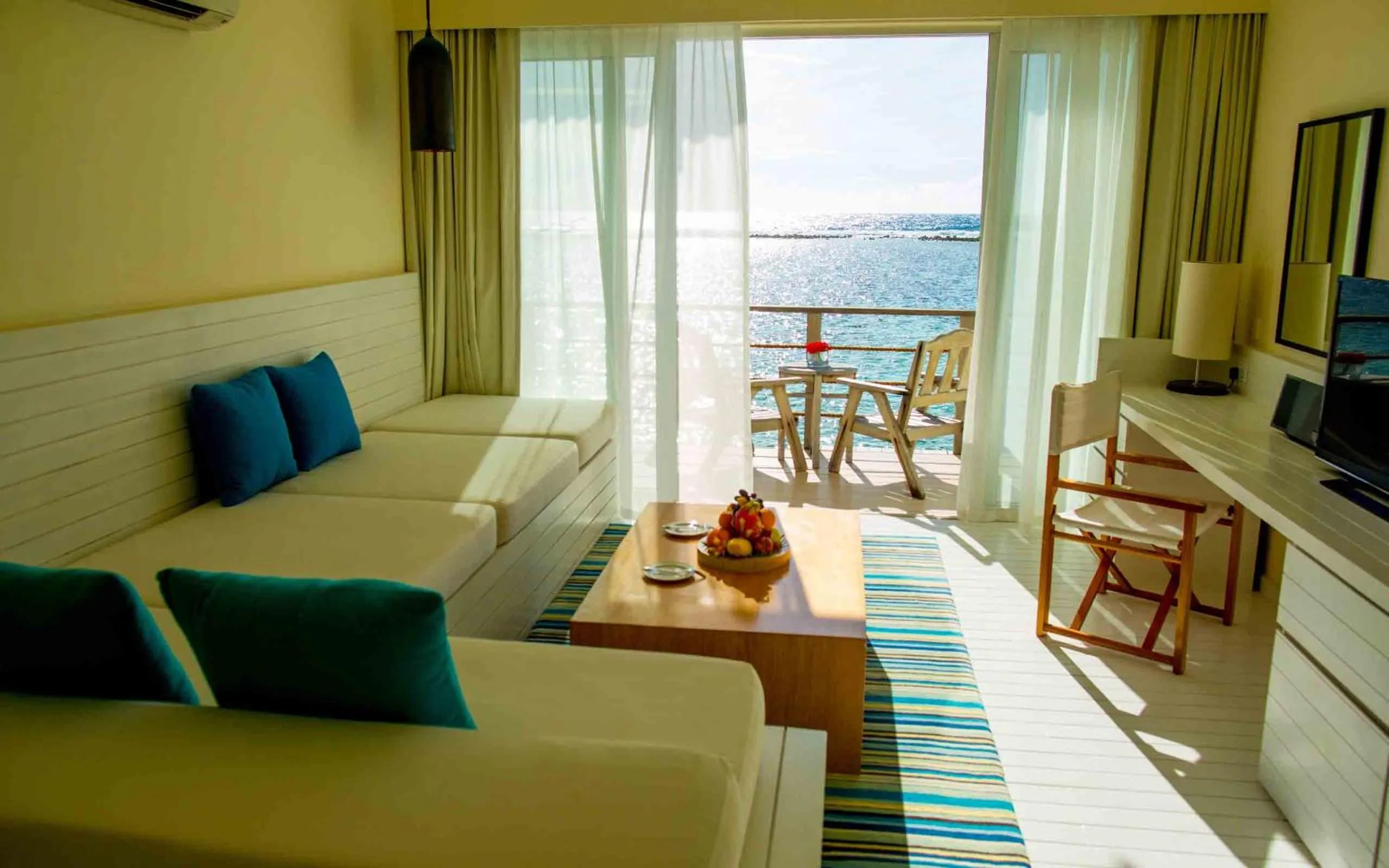 Overwater Villa with Sea View in Holiday Inn Resort Kandooma Maldives - Kids Stay & Eat Free and Free Roundtrip Speed Boat for a minimum 4 nights stay