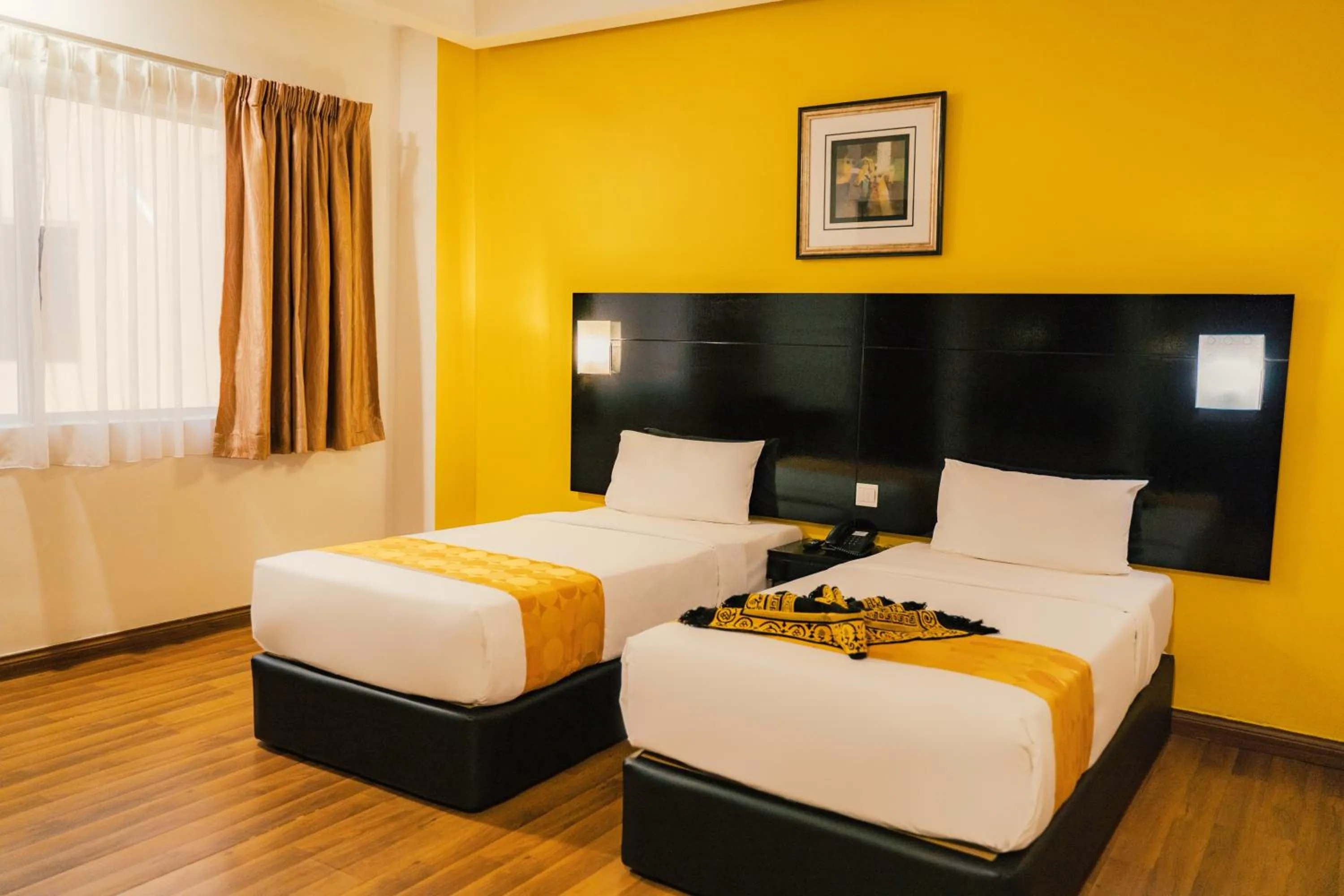Superior Twin Room in Hotel Sentral Riverview Melaka