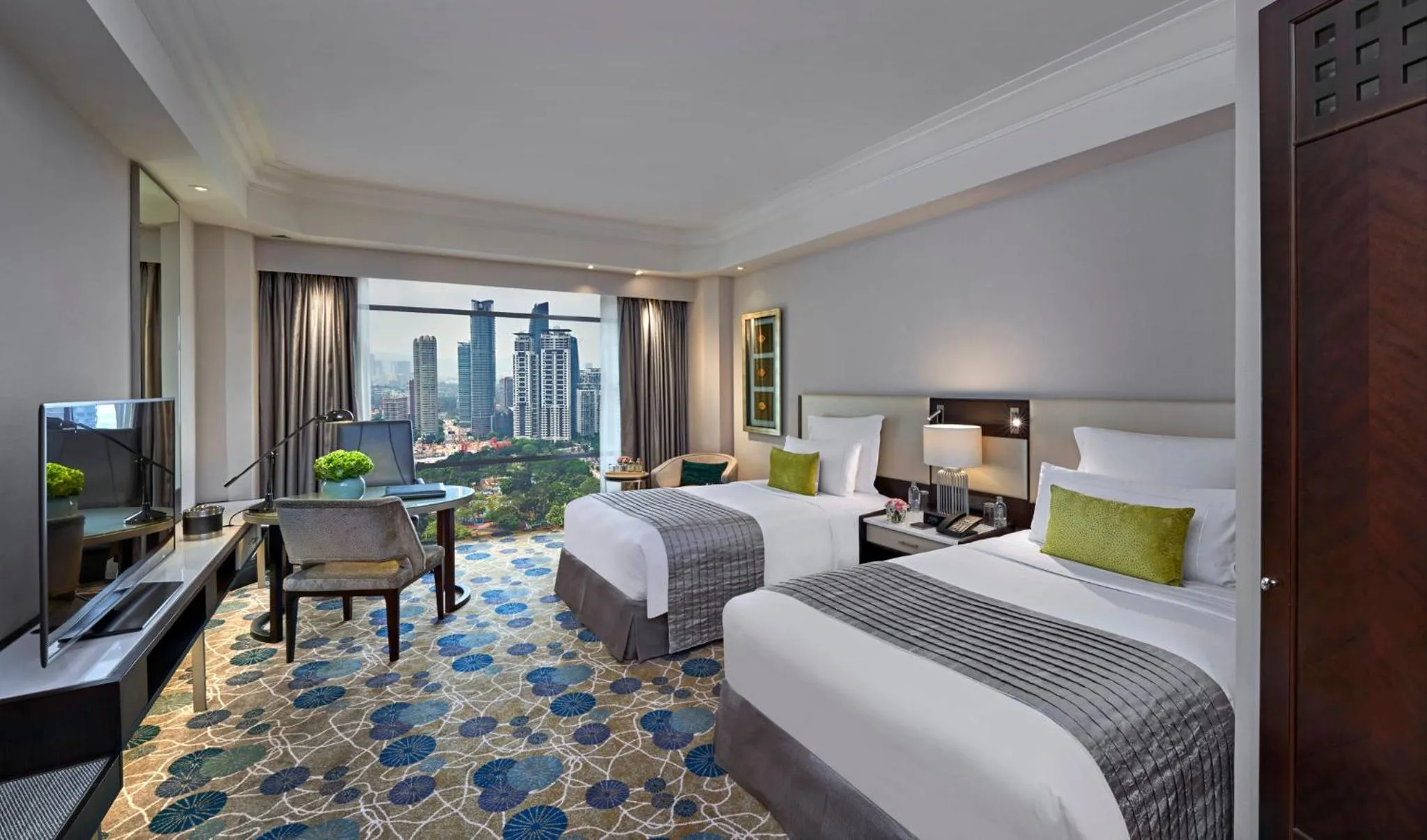Deluxe Twin Room with Park View in Mandarin Oriental, Kuala Lumpur