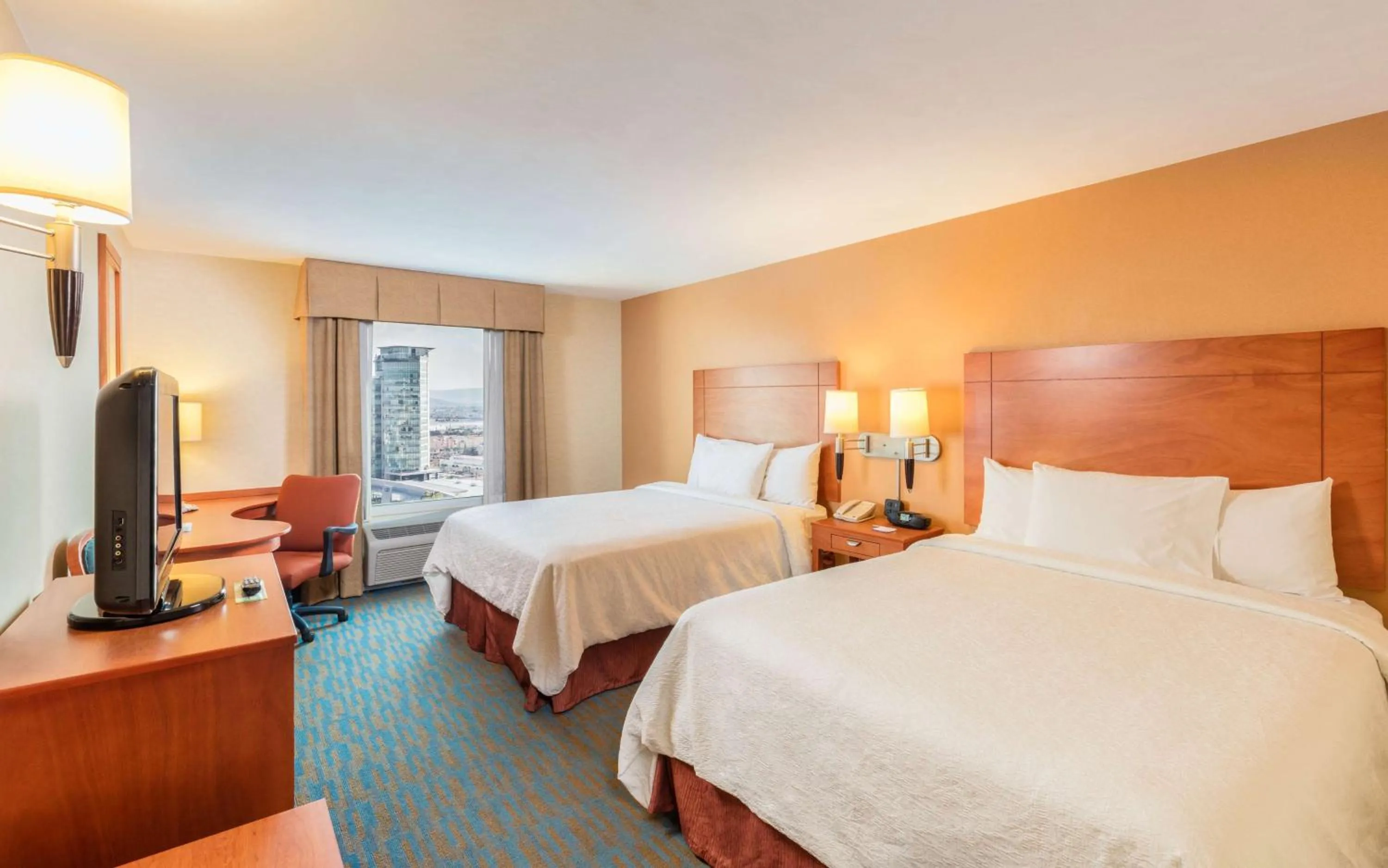 Room with Two Queen Beds - Non-Smoking in Hampton by Hilton Queretaro Tecnologico