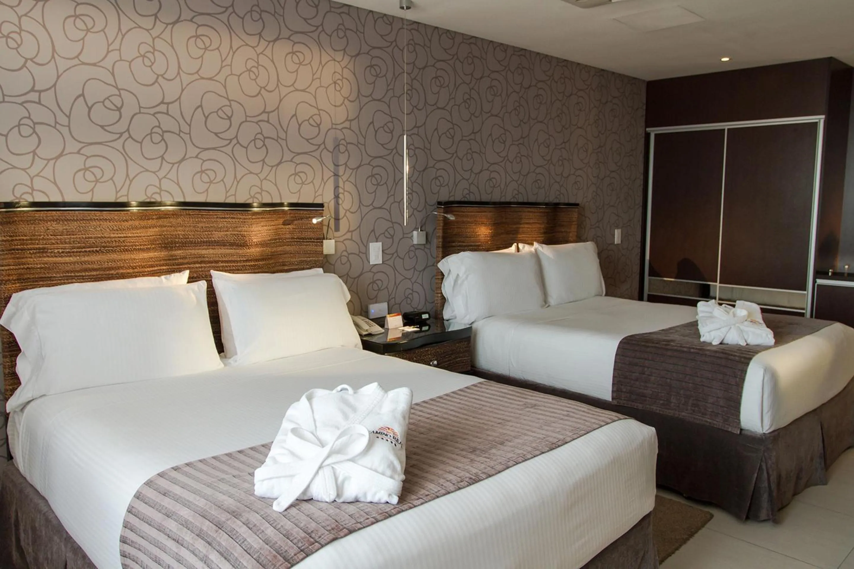 Superior Double Room with Two Double Beds in Hotel Camino Real