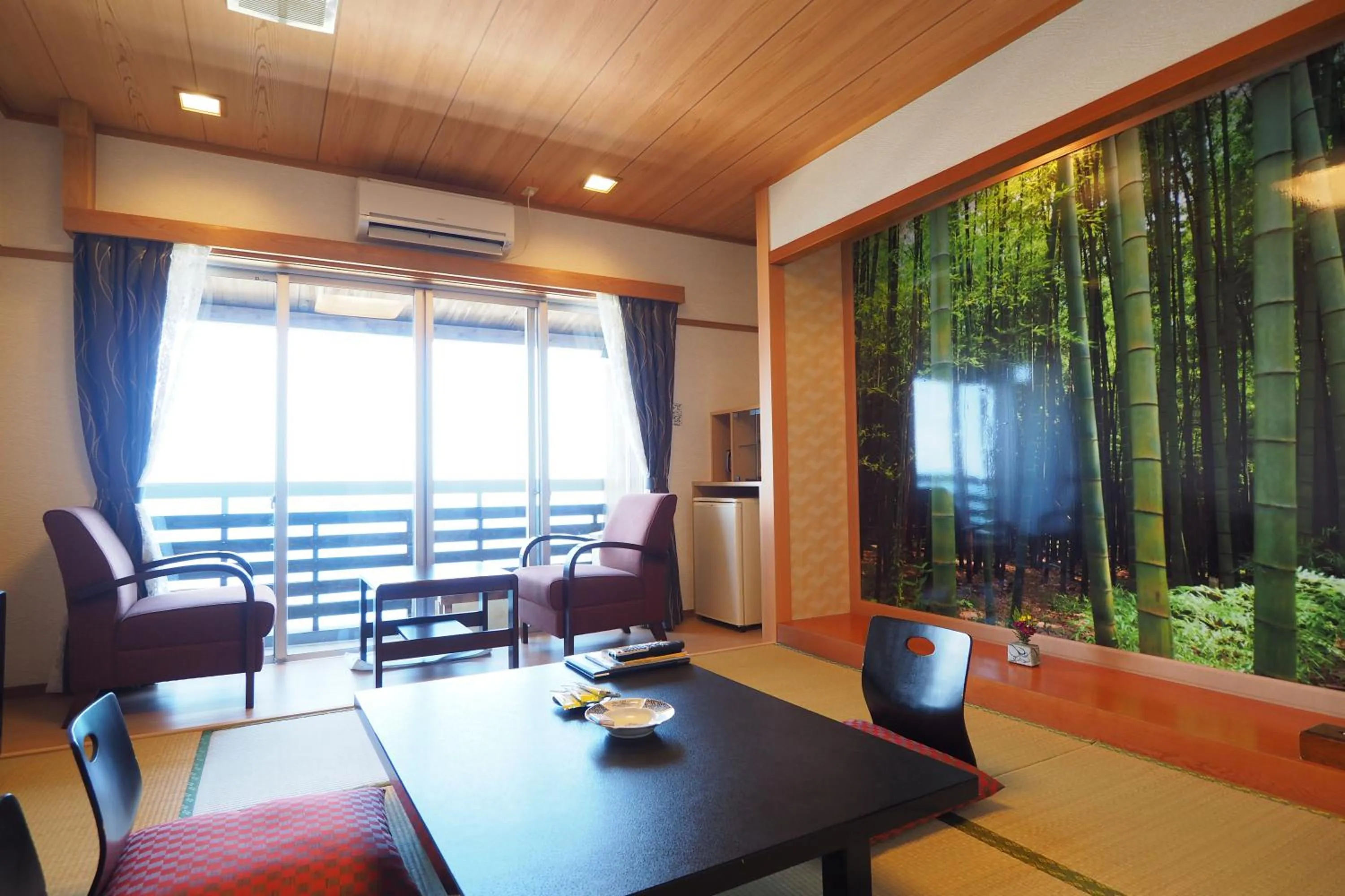 Japanese-Style Deluxe Room with Foot Bath and Sea View - Top Floor in Tenku Yubo Seikaiso