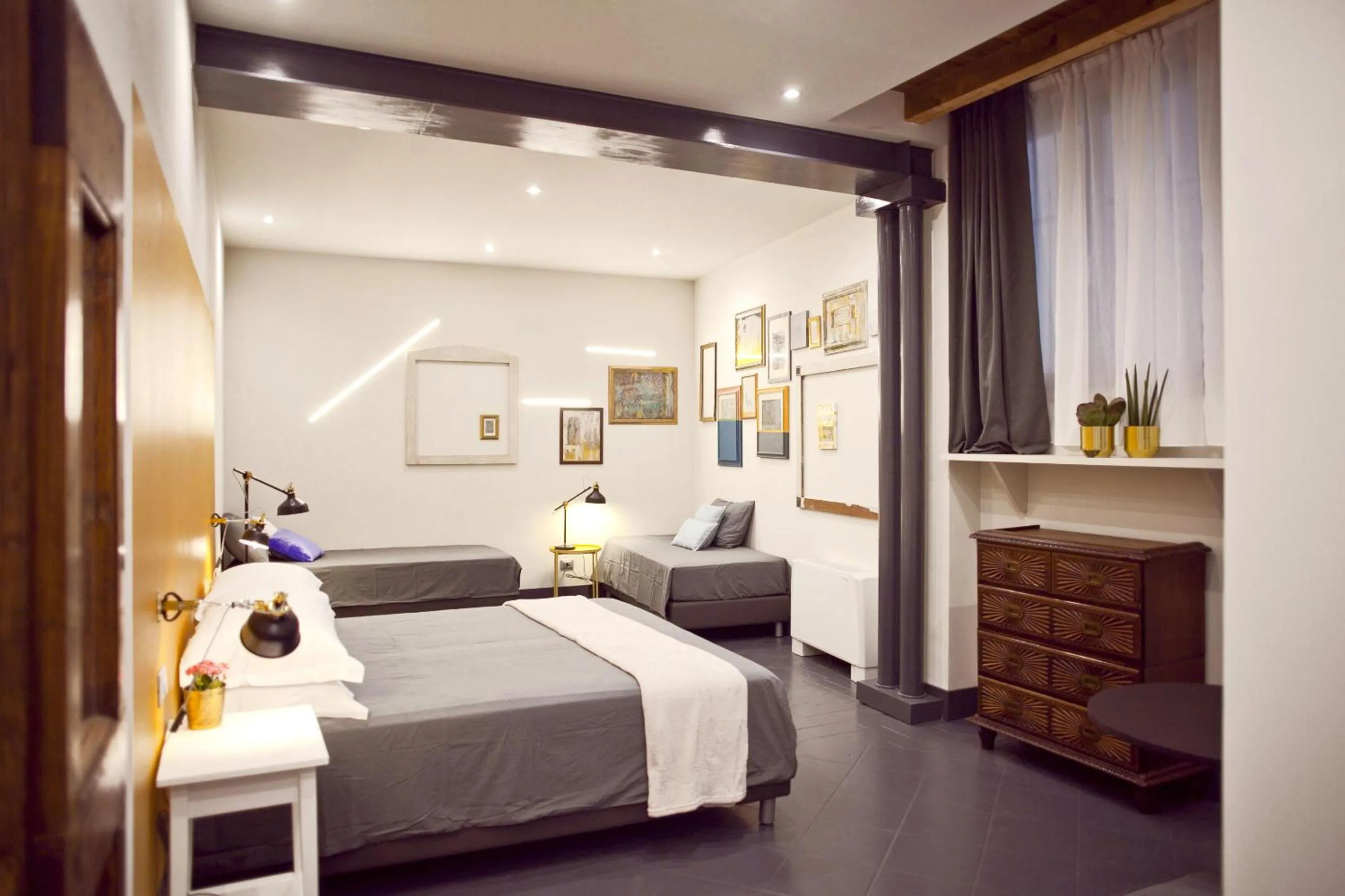 Quadruple Comfort Room with Internal View in Pepita Lodge