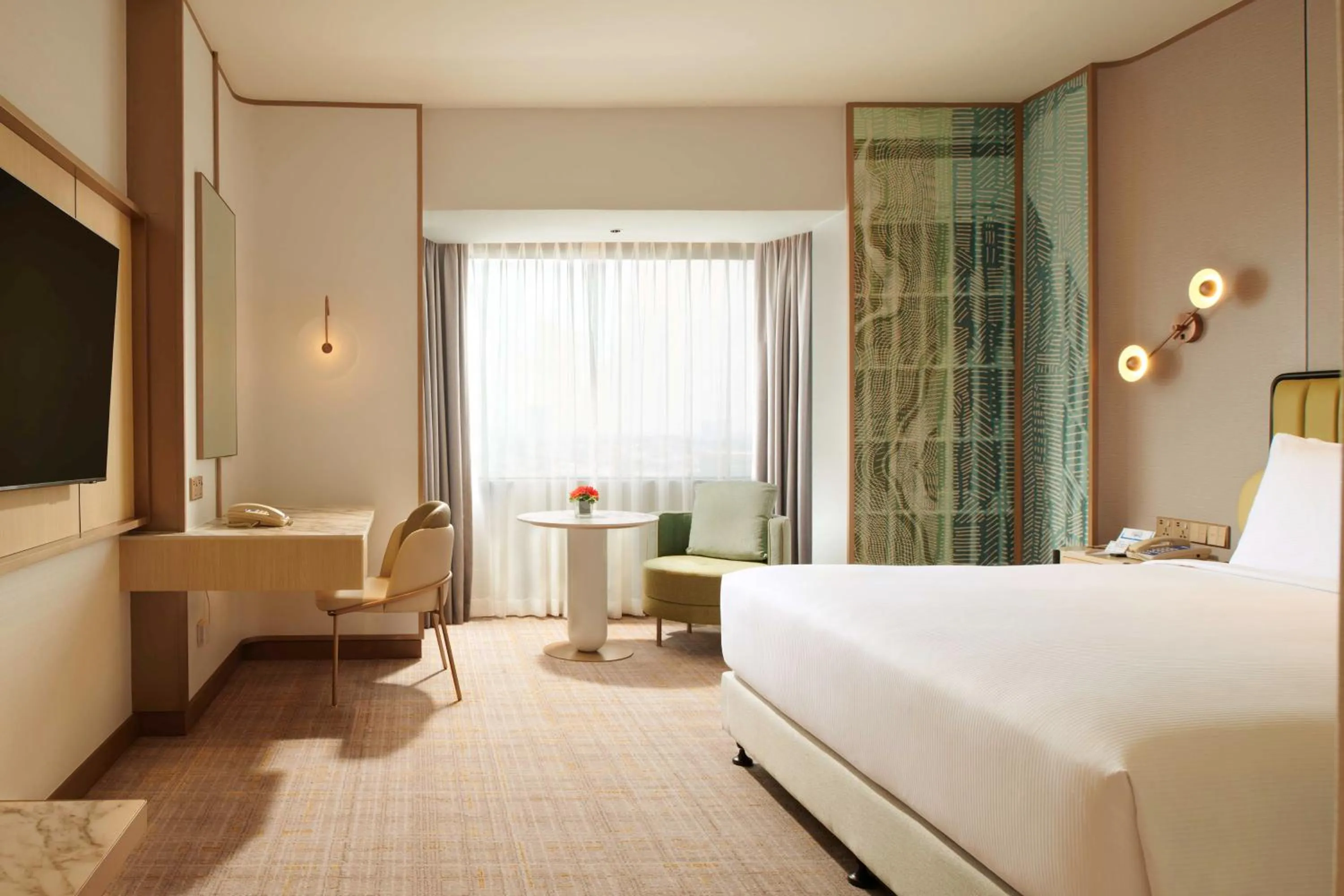 Premium King Room with City View in Hilton Petaling Jaya