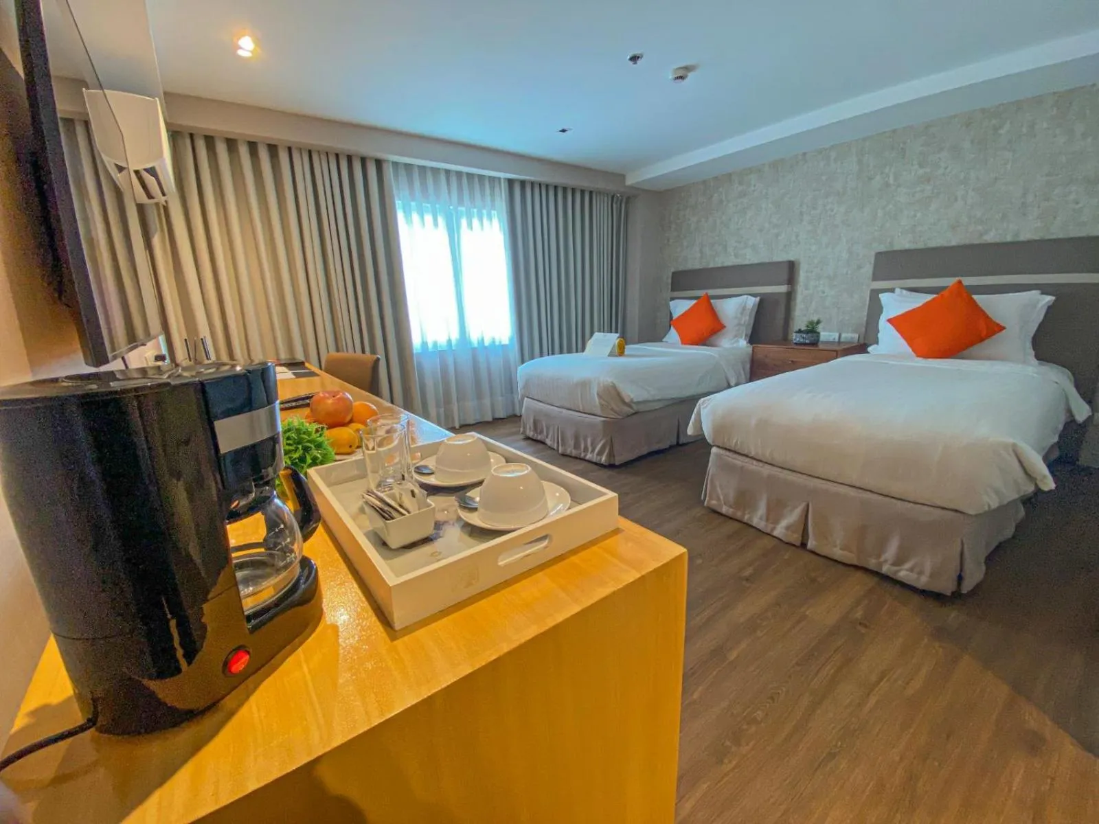 Deluxe Twin Room in Hotel St. Ellis