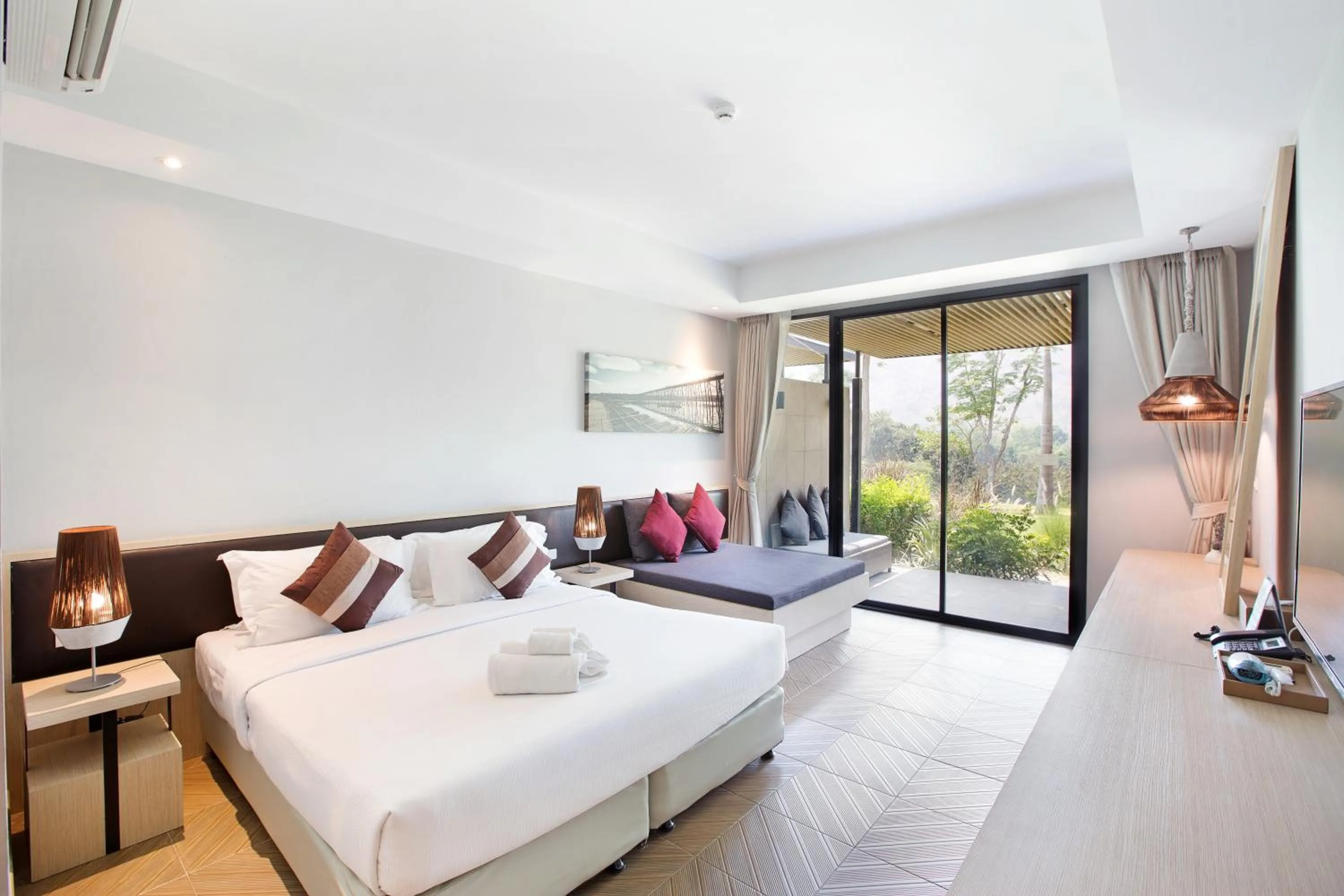 Grand Deluxe Double Room in Mida Resort Kanchanaburi - SHA PLUS