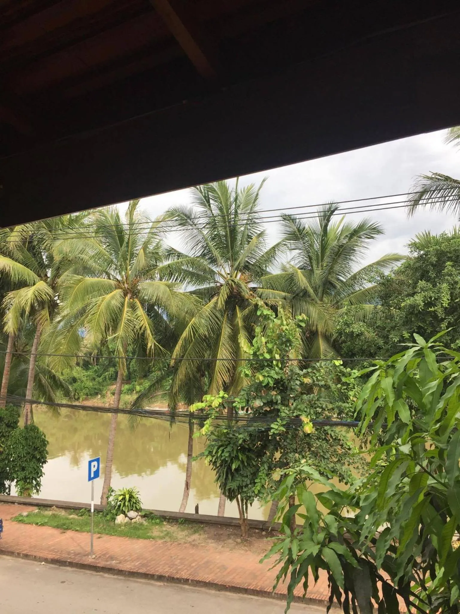 King Room with Balcony River View in Golden Lotus Namkhan River View