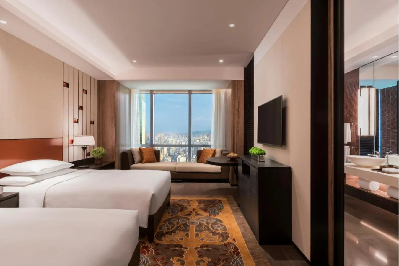 Grand Twin Room in Grand Hyatt Changsha