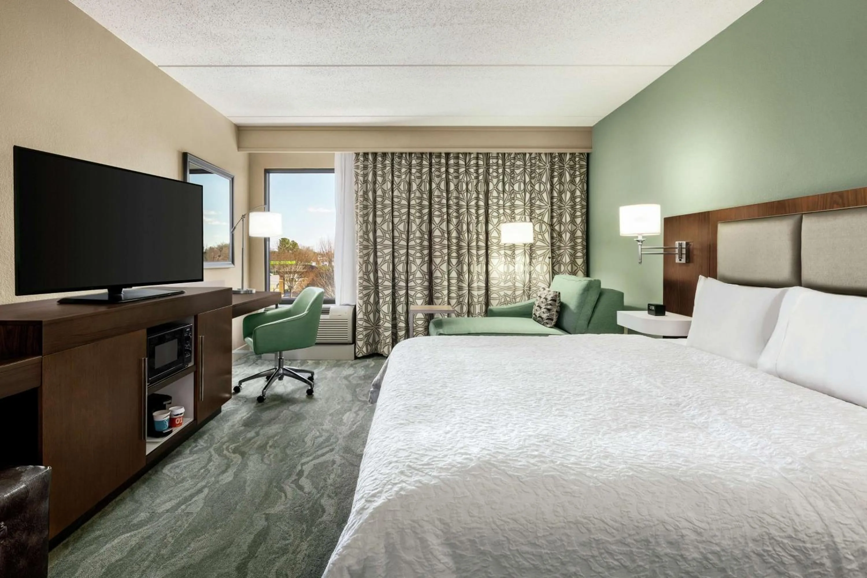King Room with Accessible Tub - Mobility and Hearing Access/Non-Smoking in Hampton Inn Richmond/Ashland