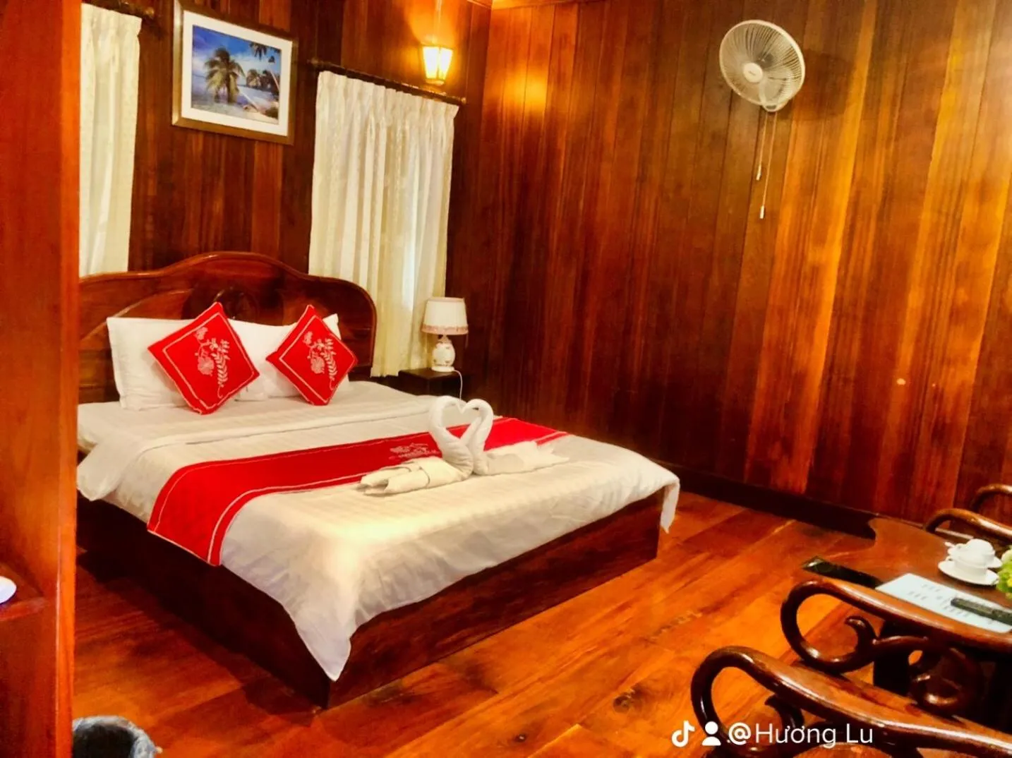 Deluxe Double Room with Balcony in Villa Phathana Boutique Hotel