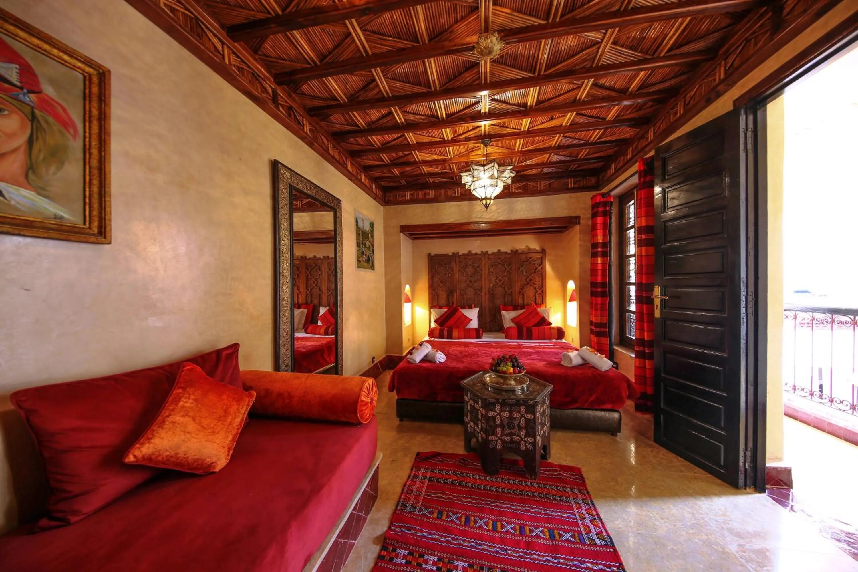 Triple Super Junior Suite in Riad Africa - Marrakech Medina Maison d'Hote