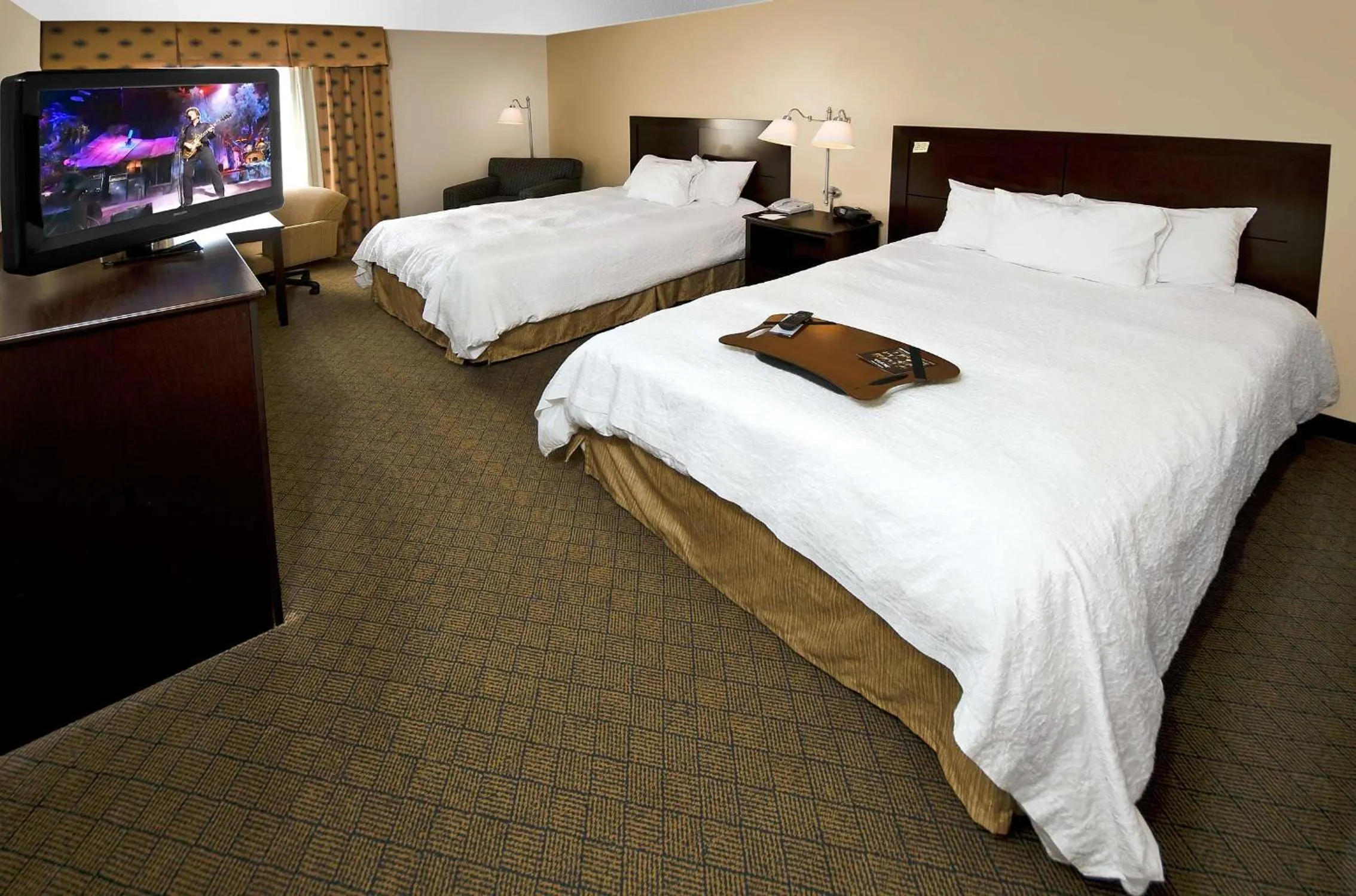 Room with Two Queen Beds - Non-Smoking in Hampton Inn Asheboro